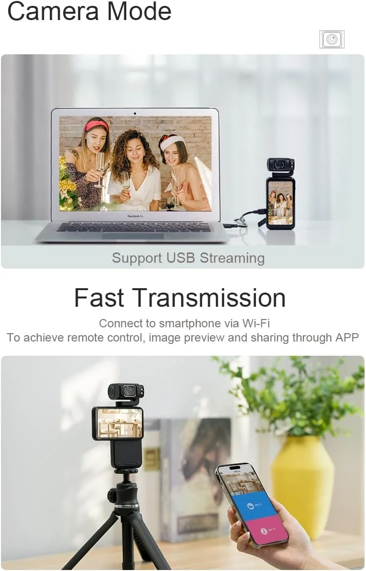 دوربین فیلمبرداری جیبی 5K Ultra HD، دوربین فیلمبرداری دستی 36 مگاپیکسلی WiFi، صفحه لمسی 3.5 اینچی IPS، زوم دیجیتال 10X، دید در شب مادون قرمز، دوربین جیبی قابل حمل YouTube برای سفر و وبلاگ نویسی دوربین فیلمبرداری جیبی 5K Ultra HD، دوربین فیلمبرداری دستی 36 مگاپیکسلی WiFi، صفحه لمسی 3.5 اینچی IPS، زوم دیجیتال 10X، دید در شب مادون قرمز، دوربین جیبی قابل حمل YouTube برای سفر و وبلاگ نویسی