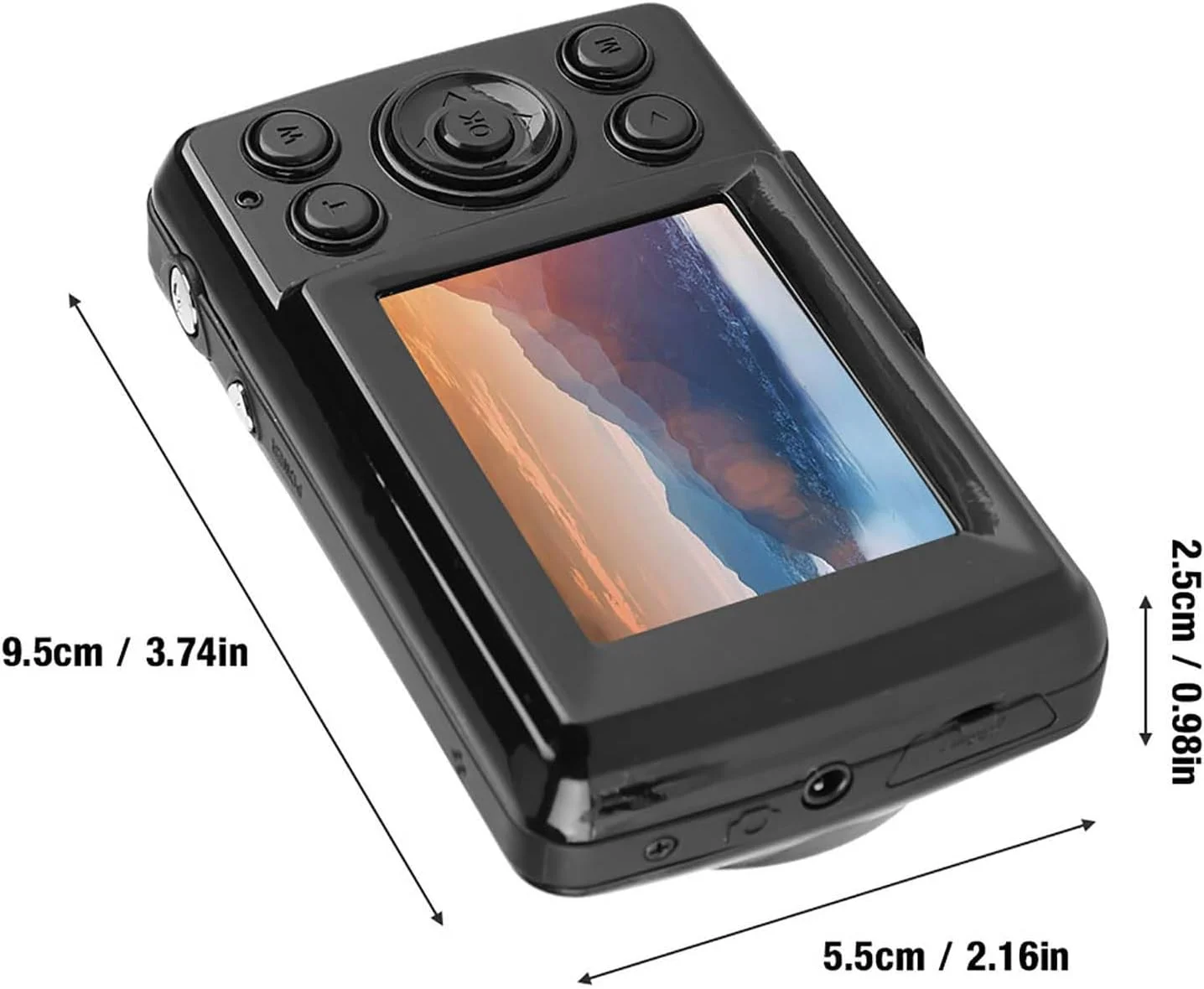 دوربین فیلمبرداری کوچک، دوربین فیلمبرداری کوچک با تصویر HD، نصب آسان، سنسور خوب، پاسخگوی نیاز عکاسان خانگی (مشکی) دوربین فیلمبرداری کوچک، دوربین فیلمبرداری کوچک با تصویر HD، نصب آسان، سنسور خوب، پاسخگوی نیاز عکاسان خانگی (مشکی)