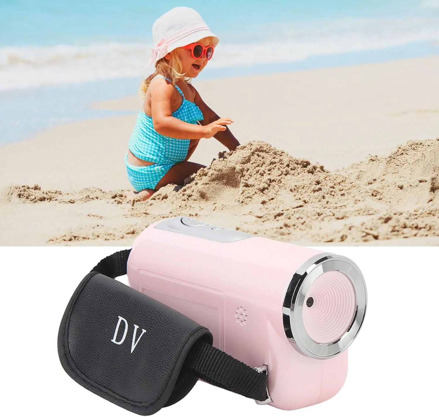 دوربین فیلمبرداری کودکانه، 16 مگاپیکسل 1080P HD ضبط کننده ویدئویی دیجیتال قابل حمل با زوم دیجیتال 16 برابر، صفحه نمایش 2 اینچی TFT LCD، برای کودکان پسر دختر DV دوربین فیلمبرداری دیجیتال دوربین فیلمبرداری کودکانه، 16 مگاپیکسل 1080P HD ضبط کننده ویدئویی دیجیتال قابل حمل با زوم دیجیتال 16 برابر، صفحه نمایش 2 اینچی TFT LCD، برای کودکان پسر دختر DV دوربین فیلمبرداری دیجیتال