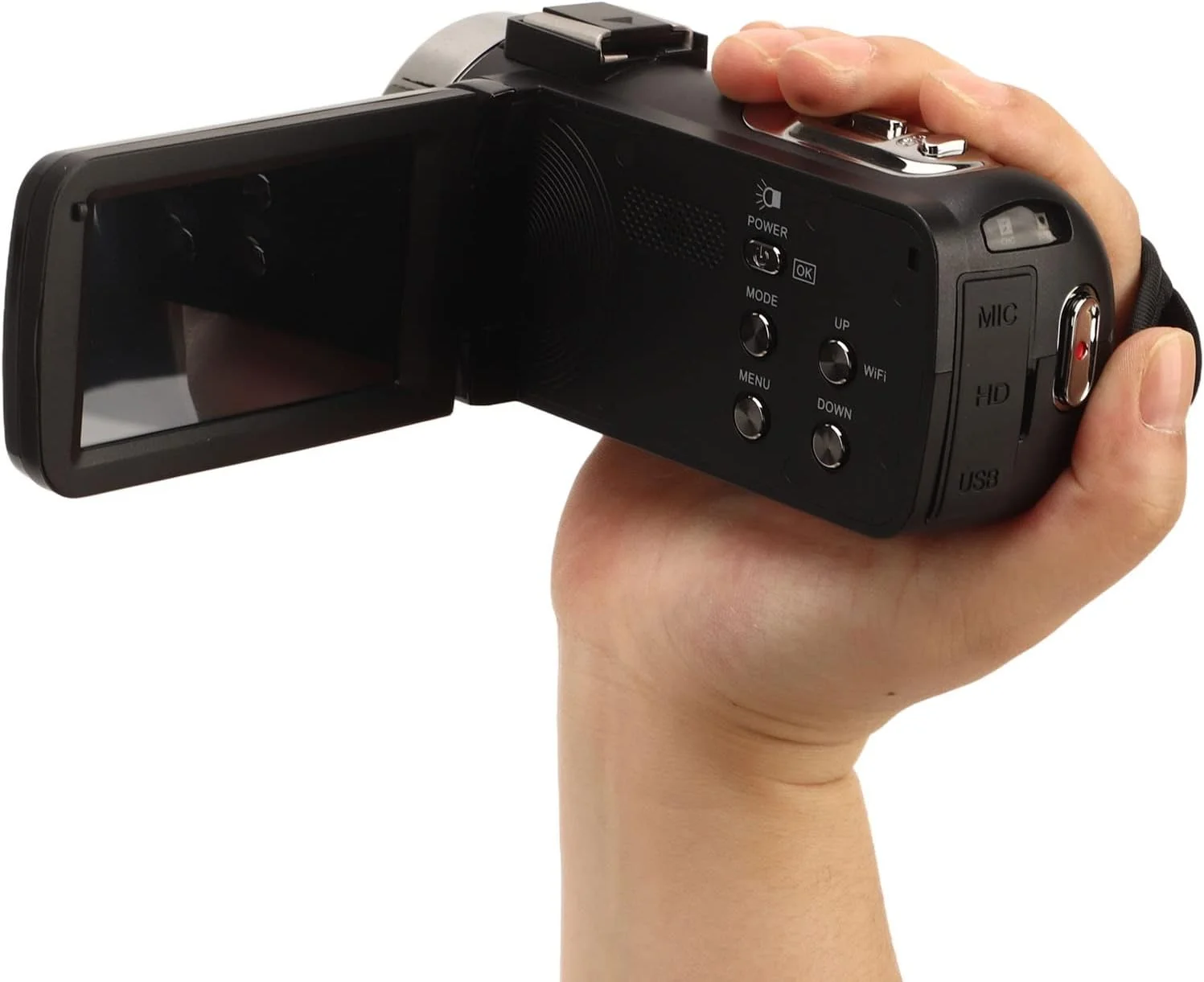 دوربین فیلمبرداری 4K 48MP، دوربین ضبط ولاگ، زوم دیجیتال 18 برابر، صفحه نمایش 3.0 اینچی IPS، دوربین فیلمبرداری دیجیتال WiFi با کنترل از راه دور دوربین فیلمبرداری 4K 48MP، دوربین ضبط ولاگ، زوم دیجیتال 18 برابر، صفحه نمایش 3.0 اینچی IPS، دوربین فیلمبرداری دیجیتال WiFi با کنترل از راه دور