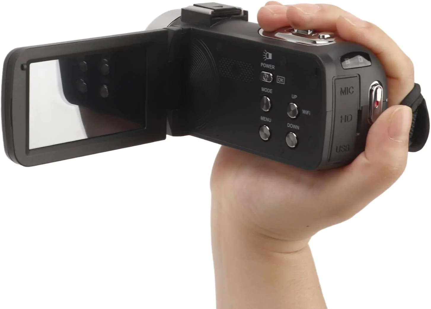 دوربین فیلمبرداری 4K 48MP با صفحه نمایش 3.0 اینچی IPS، دوربین فیلمبرداری دیجیتال WiFi، دوربین فیلمبرداری با زوم دیجیتال 18 برابر به همراه کنترل از راه دور دوربین فیلمبرداری 4K 48MP با صفحه نمایش 3.0 اینچی IPS، دوربین فیلمبرداری دیجیتال WiFi، دوربین فیلمبرداری با زوم دیجیتال 18 برابر به همراه کنترل از راه دور