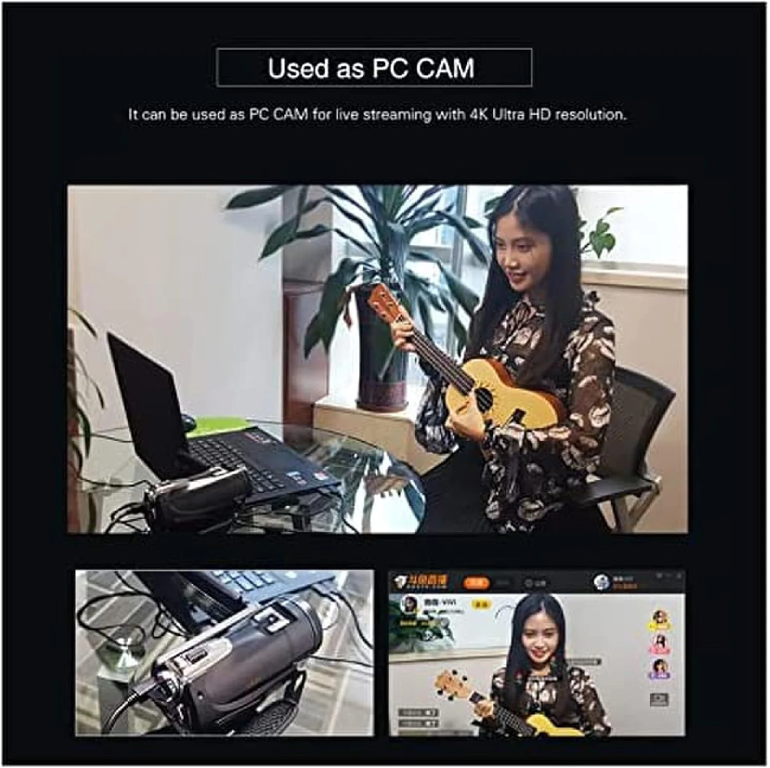 دوربین فیلمبرداری دوربین فیلمبرداری 4K دید در شب دوربین فیلمبرداری حرفه ای AC3 WiFi زوم دیجیتال دوربین های ولاگ برای ضبط ولاگ با دوربین HD، GQYYS