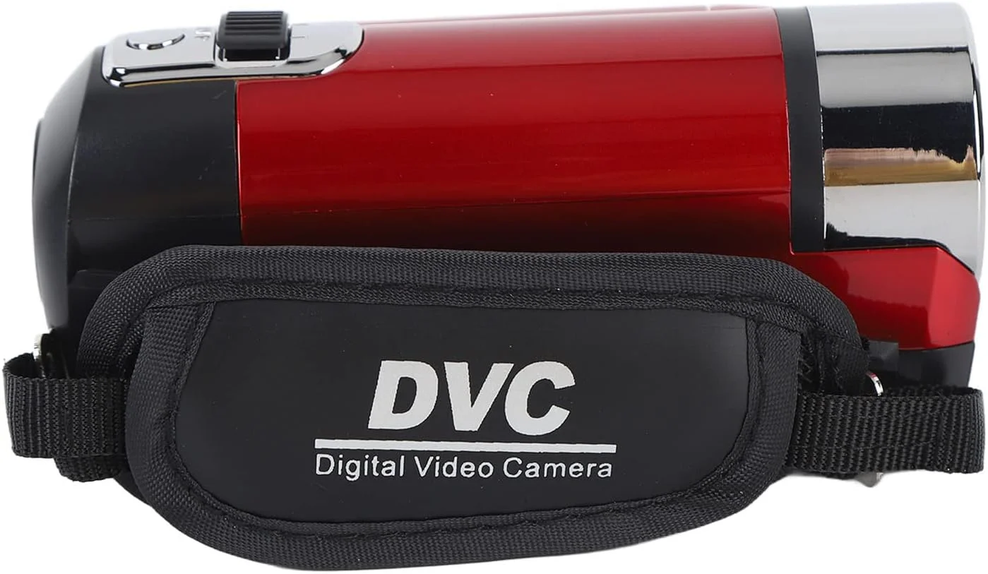 دوربین فیلمبرداری، دوربین دستی 16 مگاپیکسلی 1080P، صفحه نمایش چرخان 2.7 اینچی TFT زوم دیجیتال 16 برابر با کابل USB برای خانواده، مسافرت (قرمز) دوربین فیلمبرداری، دوربین دستی 16 مگاپیکسلی 1080P، صفحه نمایش چرخان 2.7 اینچی TFT زوم دیجیتال 16 برابر با کابل USB برای خانواده، مسافرت (قرمز)