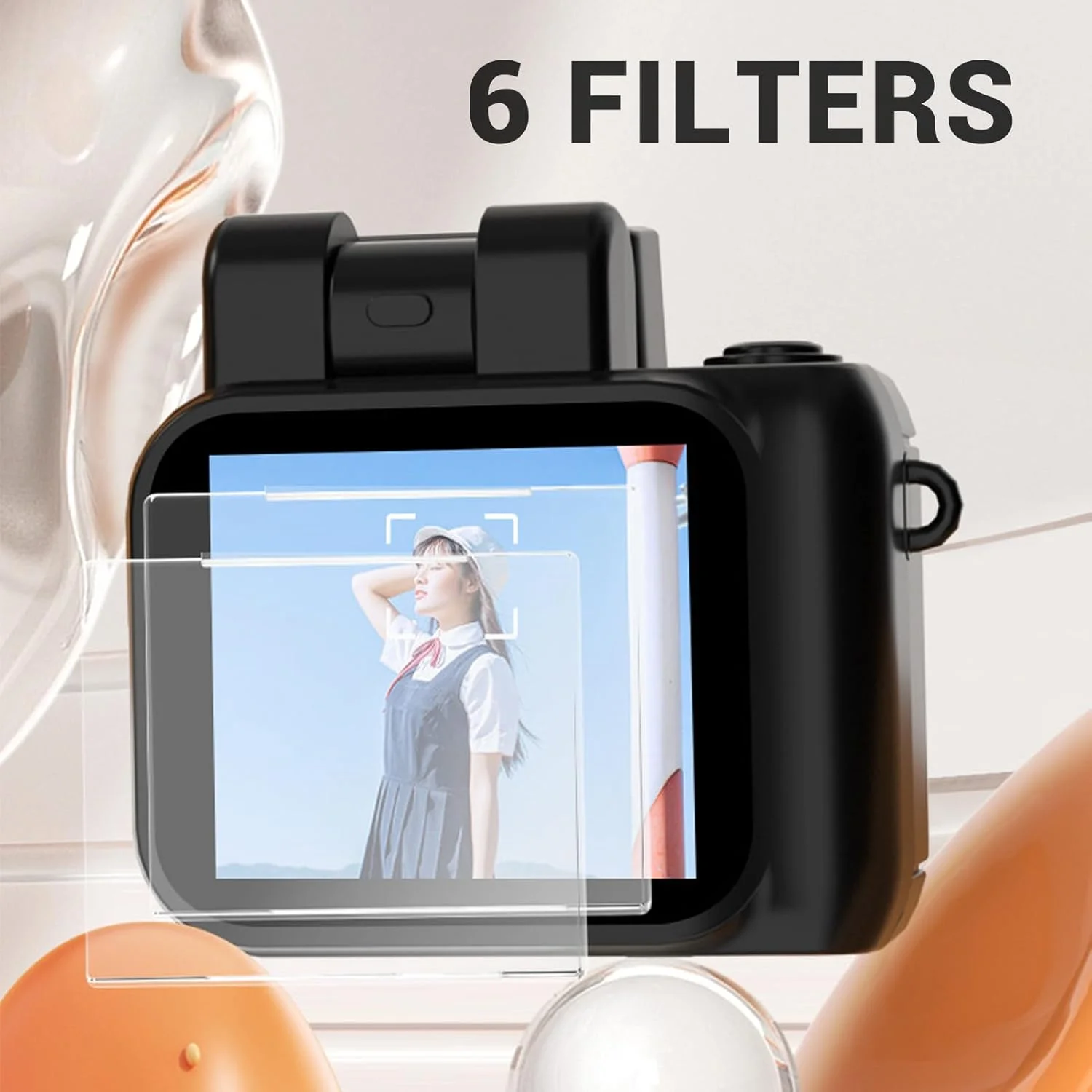 دوربین فیلمبرداری کوچک DV، دوربین فیلمبرداری 2 مگاپیکسلی HD 1080P با فلاش چرخشی، زاویه لنز 160 درجه، دوربین فیلمبرداری کوچک DVR 1.44 اینچی، ضبط کننده فیلم کلیدی برای دانش آموزان و کودکان