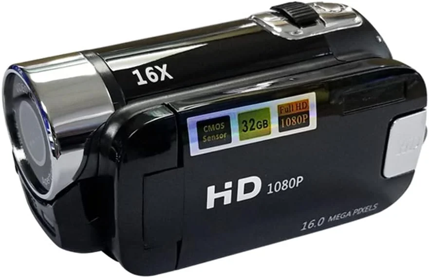 دوربین فیلمبرداری دیجیتال قابل حمل Camnoon 1080P با کیفیت بالا، دوربین فیلمبرداری DV با صفحه نمایش LCD 2.7 اینچی 16 مگاپیکسلی و زوم دیجیتال 16 برابر، دارای باتری داخلی دوربین فیلمبرداری دیجیتال قابل حمل Camnoon 1080P با کیفیت بالا، دوربین فیلمبرداری DV با صفحه نمایش LCD 2.7 اینچی 16 مگاپیکسلی و زوم دیجیتال 16 برابر، دارای باتری داخلی