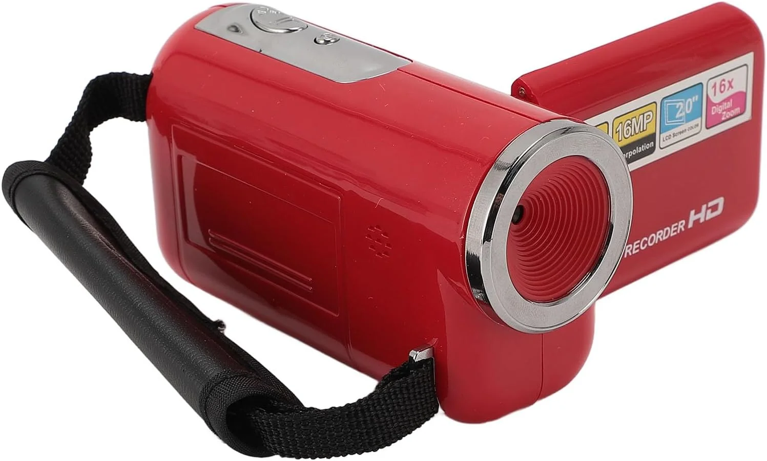 دوربین فیلمبرداری 1080P HD 16MP، دوربین فیلمبرداری، دوربین ولاگ با زوم دیجیتال 16X و صفحه نمایش 2 اینچی، دوربین دیجیتال DV برای کودکان (8 گیگابایت) دوربین فیلمبرداری 1080P HD 16MP، دوربین فیلمبرداری، دوربین ولاگ با زوم دیجیتال 16X و صفحه نمایش 2 اینچی، دوربین دیجیتال DV برای کودکان (8 گیگابایت)