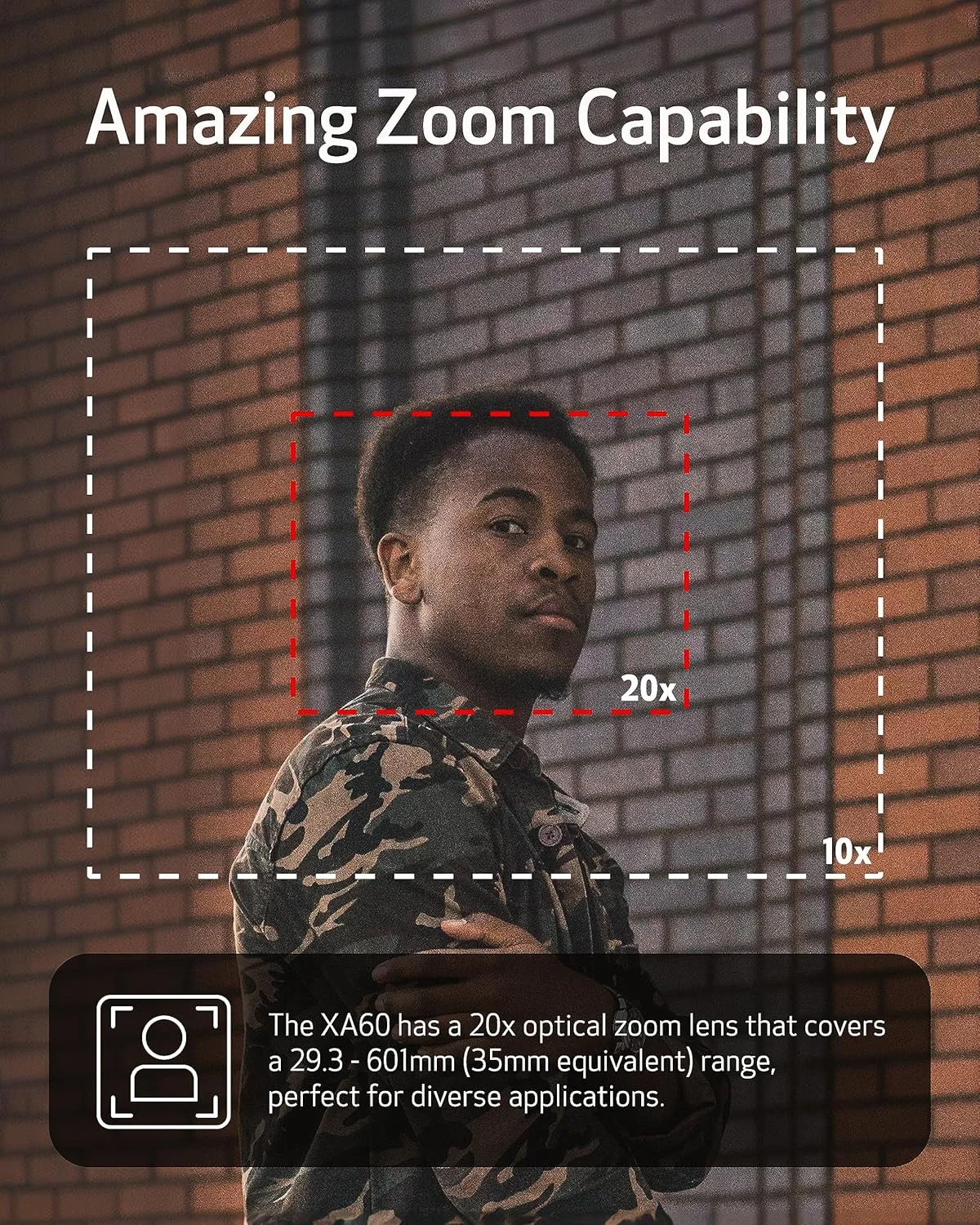 دوربین فیلمبرداری حرفه ای 4K UHD کانن XA60 با صفحه لمسی LCD و لنز زوم اپتیکال 20x (مشکی) دوربین فیلمبرداری حرفه ای 4K UHD کانن XA60 با صفحه لمسی LCD و لنز زوم اپتیکال 20x (مشکی)