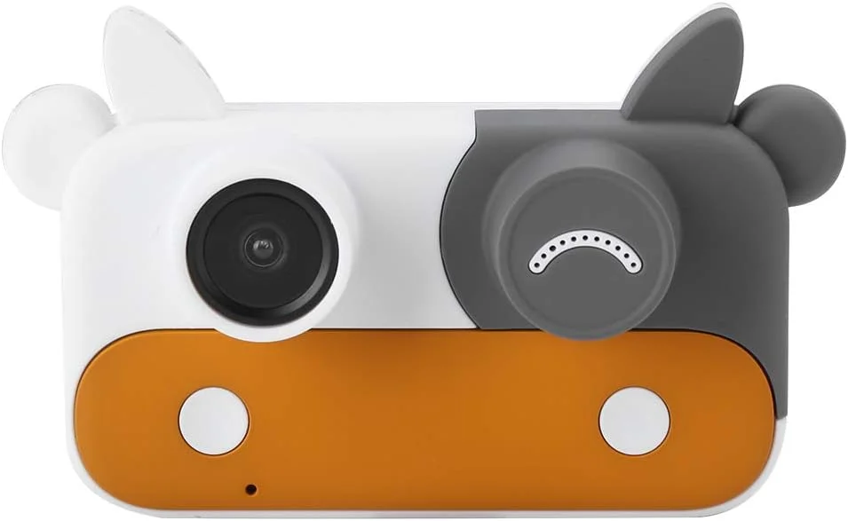 دوربین کودک TLX-KC103 طرح گاو، کیفیت بالا HD WIFI 1080P، هدیه تولد، ضبط کننده ویدیو، پشتیبانی از کارت حافظه 32 گیگابایتی