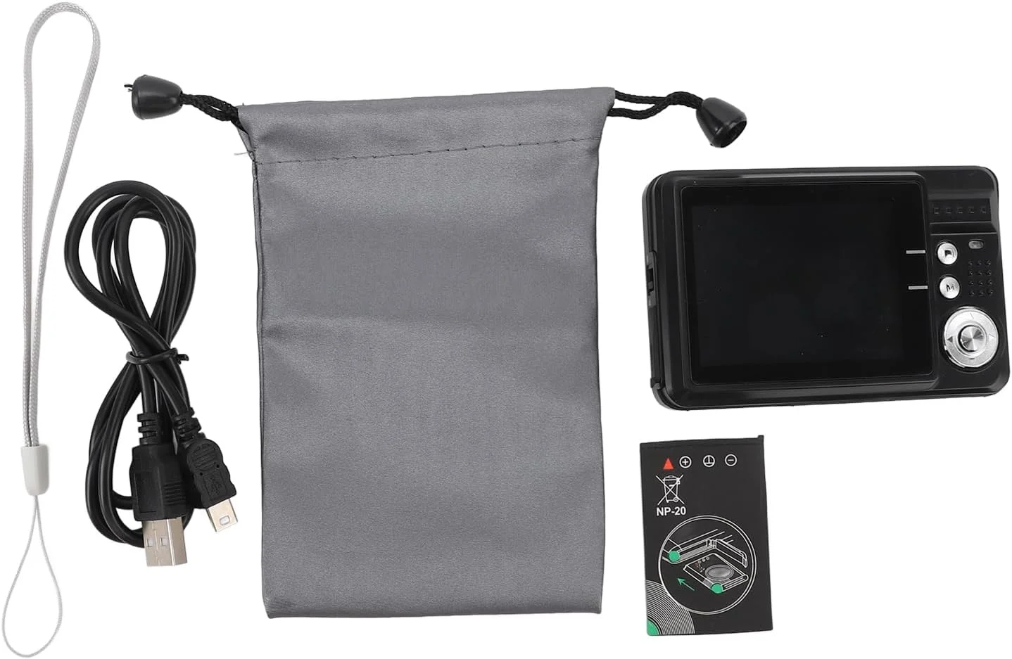 دوربین فیلمبرداری 4K Cryfokt، دوربین دیجیتال 48 مگاپیکسلی با زوم دیجیتال 8 برابر و صفحه نمایش 2.7 اینچی TFT، دوربین فیلمبرداری HD برای نوجوانان، مبتدیان و دانشجویان