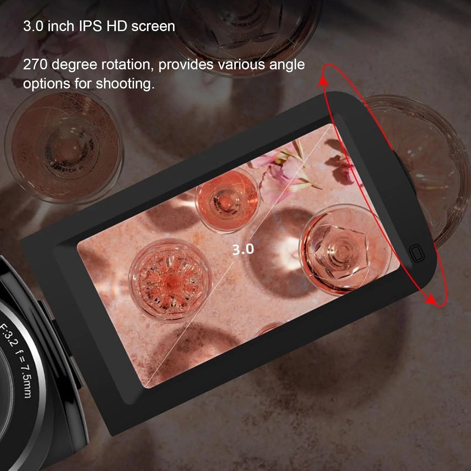 دوربین فیلمبرداری 1080P، دوربین دیجیتال 30 مگاپیکسلی با زوم دیجیتال 18X و LCD 3.0 اینچی، دید در شب مادون قرمز، تشخیص چهره ضد لرزش برای وبلاگ نویسی، پخش زنده دوربین فیلمبرداری 1080P، دوربین دیجیتال 30 مگاپیکسلی با زوم دیجیتال 18X و LCD 3.0 اینچی، دید در شب مادون قرمز، تشخیص چهره ضد لرزش برای وبلاگ نویسی، پخش زنده