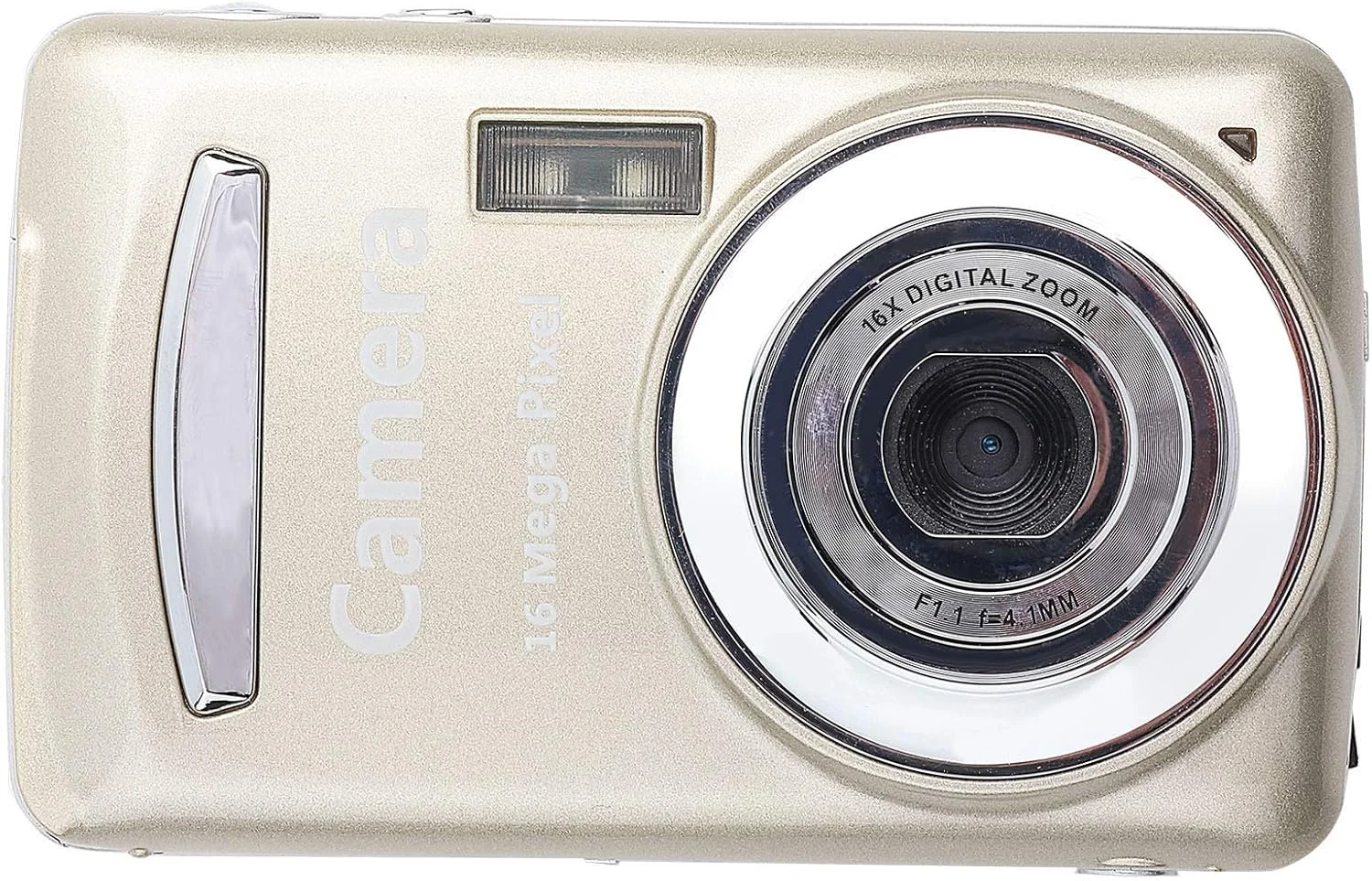 دوربین فیلمبرداری دیجیتال 16X با کیفیت بالا، دوربین فیلمبرداری 720P با صفحه نمایش 2.4 اینچی و زوم دیجیتال برای نوارهای VCR VHS AV RCA DVD (طلایی)