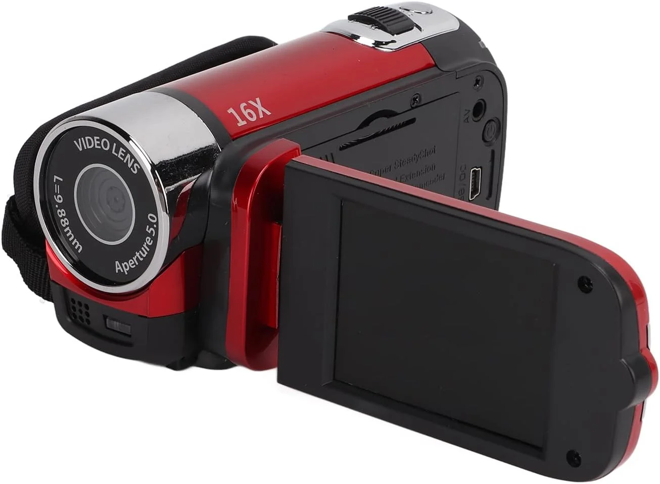 دوربین فیلمبرداری Denash Full HD 1080P، صفحه نمایش LCD 2.7 اینچی، دوربین 16 مگاپیکسلی، چرخش 270 درجه، زوم 16X، رابط USB، فلاش داخلی، رابط پیچ 1/4 اینچی (-2214210116212) دوربین فیلمبرداری Denash Full HD 1080P، صفحه نمایش LCD 2.7 اینچی، دوربین 16 مگاپیکسلی، چرخش 270 درجه، زوم 16X، رابط USB، فلاش داخلی، رابط پیچ 1/4 اینچی (-2214210116212)