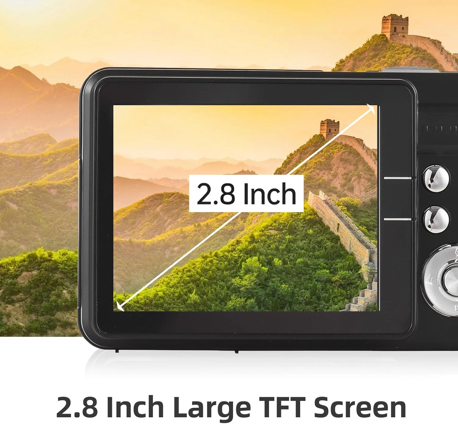 دوربین فیلمبرداری دیجیتال 4K با فوکوس خودکار 48 مگاپیکسل، زوم 16 برابر، تشخیص چهره، ثبت لبخند، فلاش داخلی به همراه 2 عدد باتری، مناسب جشن ها و کودکان دوربین فیلمبرداری دیجیتال 4K با فوکوس خودکار 48 مگاپیکسل، زوم 16 برابر، تشخیص چهره، ثبت لبخند، فلاش داخلی به همراه 2 عدد باتری، مناسب جشن ها و کودکان