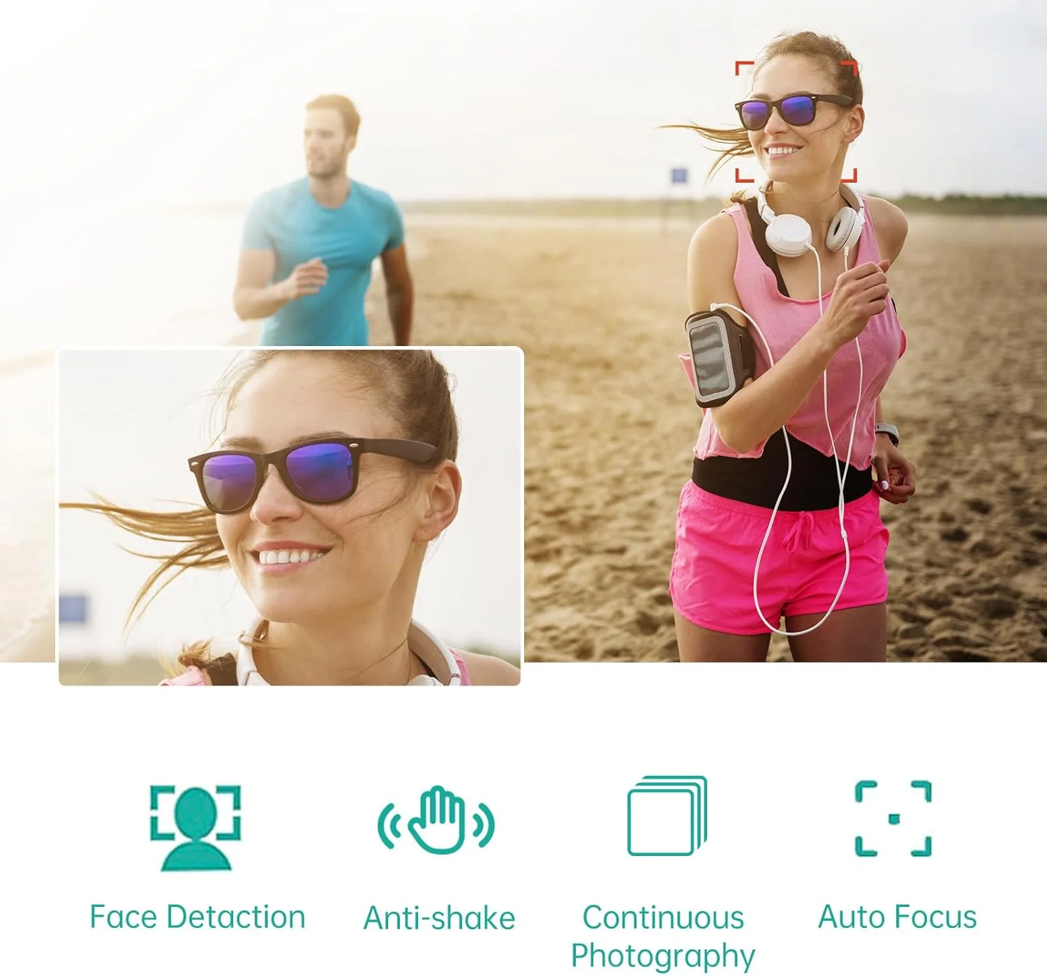 دوربین فیلمبرداری دیجیتال 4K با فوکوس خودکار 48 مگاپیکسل، زوم 16 برابر، تشخیص چهره، ثبت لبخند، فلاش داخلی به همراه 2 عدد باتری، مناسب جشن ها و کودکان دوربین فیلمبرداری دیجیتال 4K با فوکوس خودکار 48 مگاپیکسل، زوم 16 برابر، تشخیص چهره، ثبت لبخند، فلاش داخلی به همراه 2 عدد باتری، مناسب جشن ها و کودکان