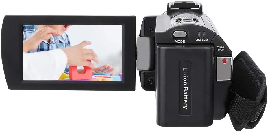 دوربین فیلمبرداری دیجیتال 4K، دوربین ولاگینگ 30 مگاپیکسلی برای یوتیوب، دوربین دیجیتال 16X با صفحه لمسی چرخان 270 درجه 3.0 اینچی، پشتیبانی از WiFi دید در شب IR، تشخیص چهره، کنترل از راه دور IR (بدون باتری) دوربین فیلمبرداری دیجیتال 4K، دوربین ولاگینگ 30 مگاپیکسلی برای یوتیوب، دوربین دیجیتال 16X با صفحه لمسی چرخان 270 درجه 3.0 اینچی، پشتیبانی از WiFi دید در شب IR، تشخیص چهره، کنترل از راه دور IR (بدون باتری)