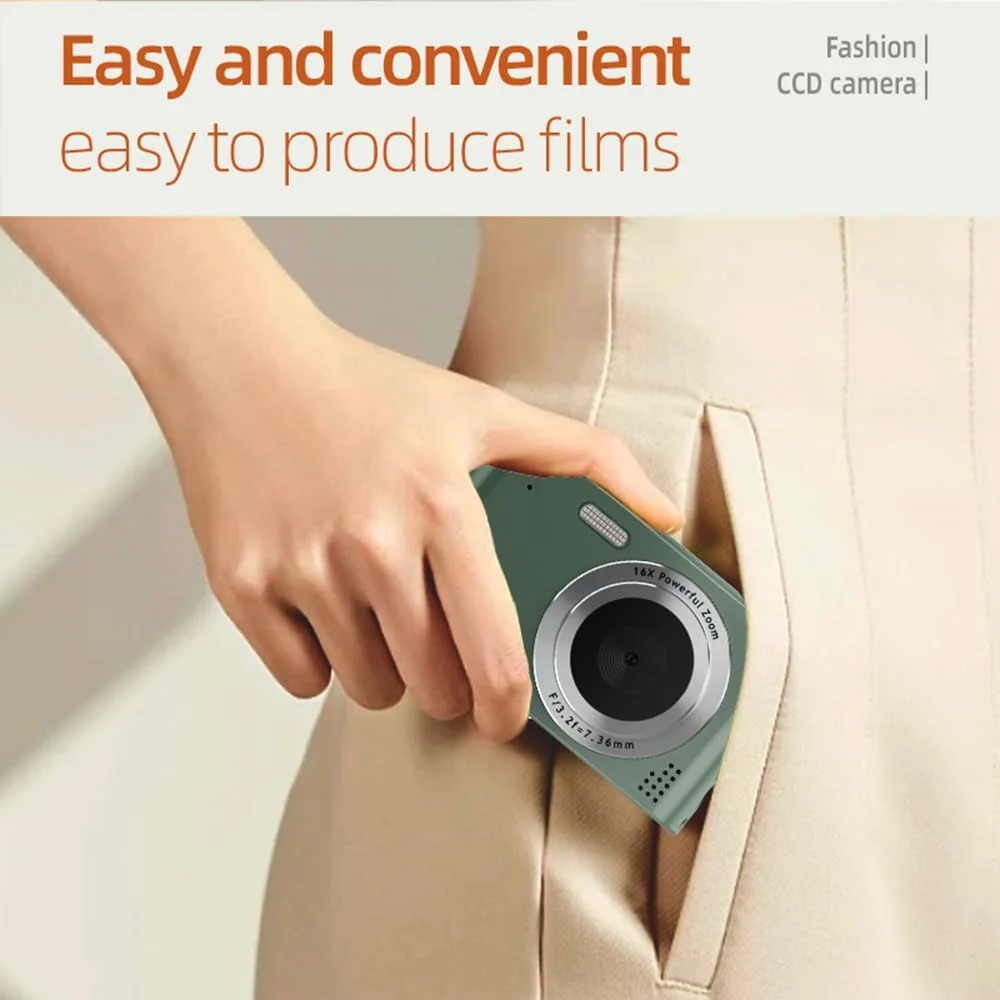 دوربین فیلمبرداری دیجیتال 4K با کیفیت 48 مگاپیکسل، زوم 16 برابر، تشخیص چهره، جلوه زیبایی، لرزشگیر، فلاش داخلی و صفحه نمایش 2.4 اینچی دوربین فیلمبرداری دیجیتال 4K با کیفیت 48 مگاپیکسل، زوم 16 برابر، تشخیص چهره، جلوه زیبایی، لرزشگیر، فلاش داخلی و صفحه نمایش 2.4 اینچی