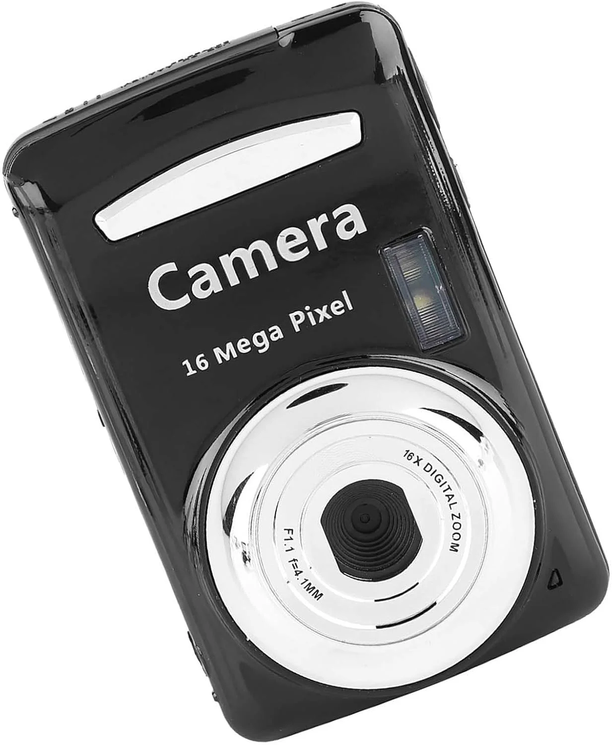 دوربین فیلمبرداری دیجیتال مینی با زوم 16X HD، حسگر برتر 720P 30FPS برای ورزش های فضای باز (مشکی)