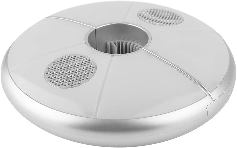 چراغ چتر بلوتوثی ADITAM، شارژ USB، چراغ میله چتر LED رنگارنگ، چراغ چادر کمپینگ با بلندگوی بلوتوث، دو برابر راحتی