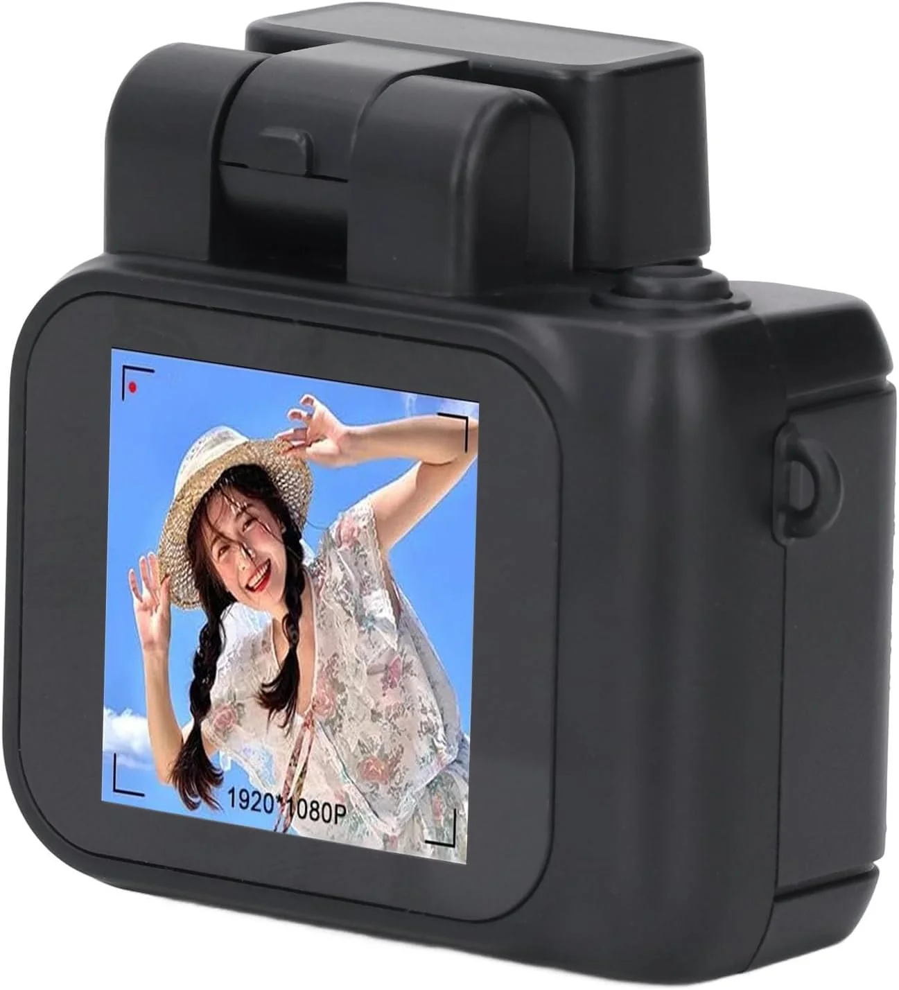 جاکلیدی دوربین دیجیتال کوچک، میکرو DV/فیلمبردار HD 1080P، دوربین زنجیره ای قابل حمل با چراغ قوه، دوربین فیلمبرداری کوچک CDD برای داخل و خارج از منزل (همراه با