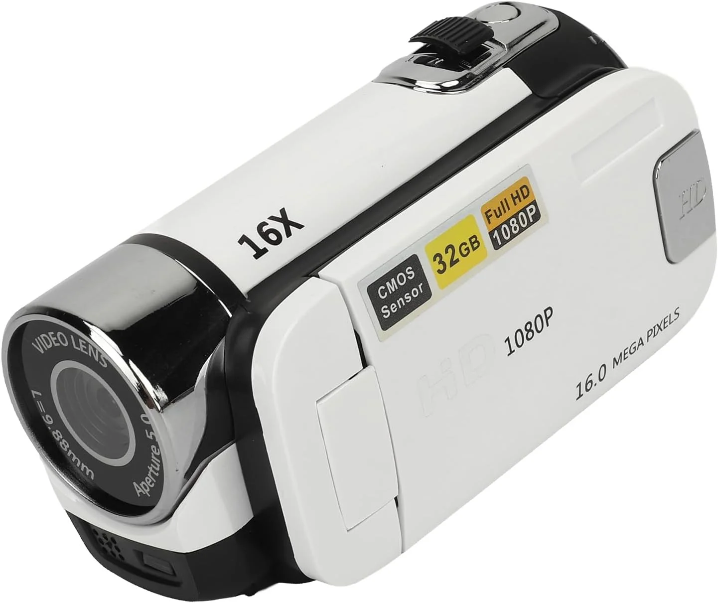 دوربین دیجیتال D90 با کیفیت 1080P، صفحه نمایش چرخان 2.4 اینچی، فیلمبرداری 16 مگاپیکسلی، زوم 16 برابر، ضبط ویدئو HD با نور پرکننده (سفید) دوربین دیجیتال D90 با کیفیت 1080P، صفحه نمایش چرخان 2.4 اینچی، فیلمبرداری 16 مگاپیکسلی، زوم 16 برابر، ضبط ویدئو HD با نور پرکننده (سفید)