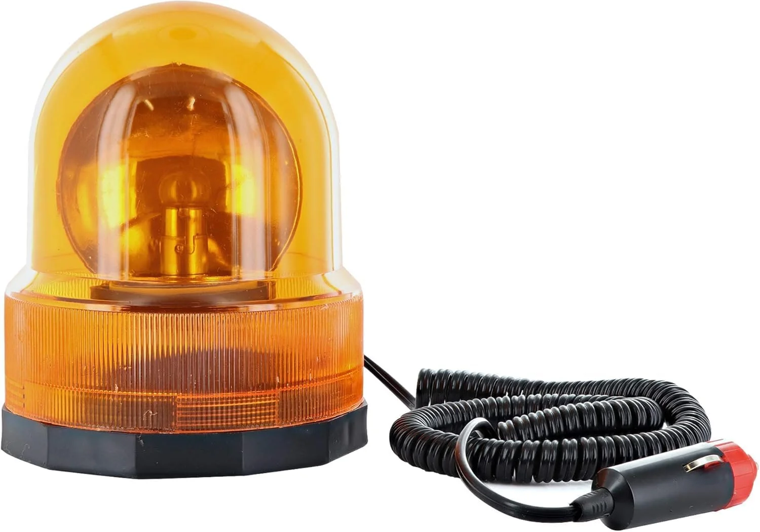 چراغ هشدار اضطراری چرخشی 4XL با آهنربای دائمی، موتور کم صدا و بازتابنده فرنل کرومی، به دیده شدن از فواصل دور کمک می کند.