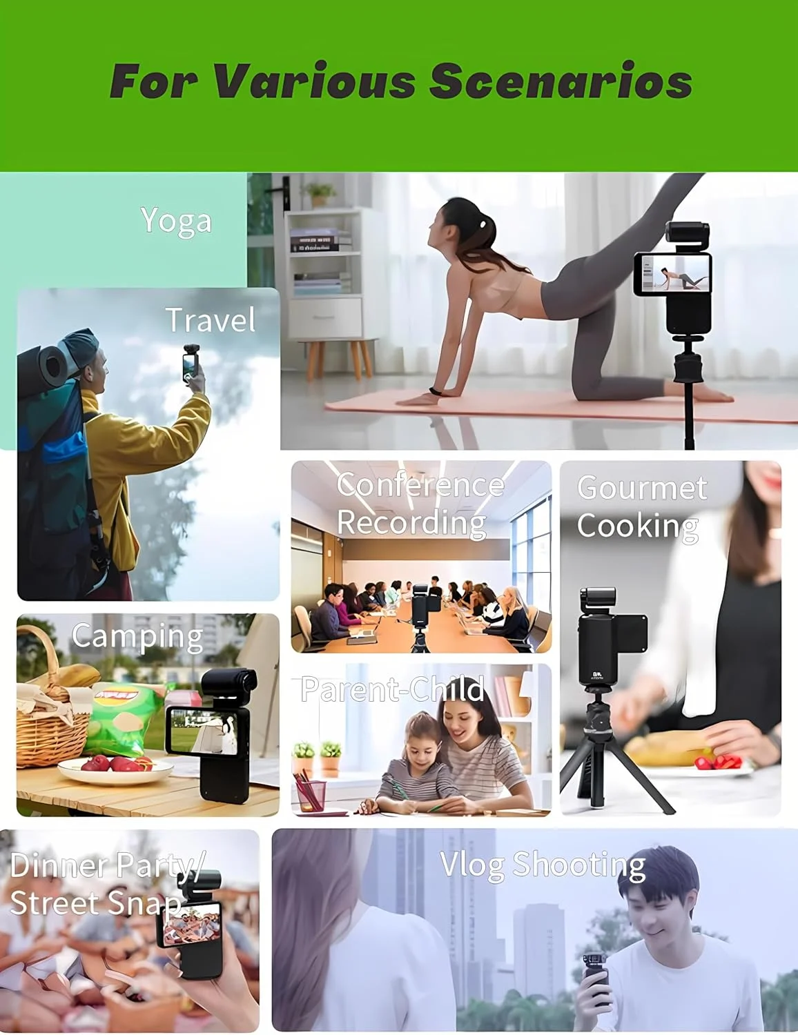 دوربین فیلمبرداری Dpofirs 5K 30fps Ultra HD با حسگر CMOS 1/2.5 اینچی، دوربین ولاگ با صفحه لمسی 3.5 اینچی، دوربین فیلمبرداری با باتری 3250 میلی آمپر ساعتی، اتصال WiFi، زوم دیجیتال 10 برابر دوربین فیلمبرداری Dpofirs 5K 30fps Ultra HD با حسگر CMOS 1/2.5 اینچی، دوربین ولاگ با صفحه لمسی 3.5 اینچی، دوربین فیلمبرداری با باتری 3250 میلی آمپر ساعتی، اتصال WiFi، زوم دیجیتال 10 برابر