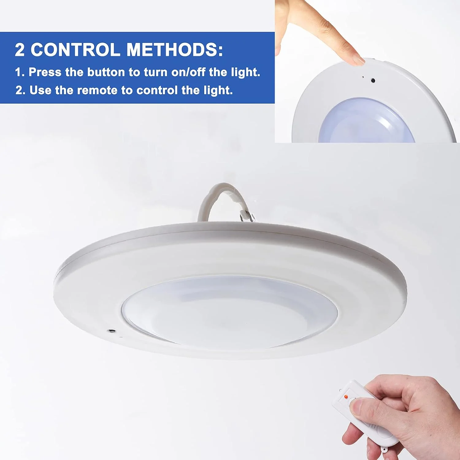 چراغ چتری Happetite با کنترل از راه دور، چراغ چتر کنسولی شارژی با نور سفید گرم و 3 حالت روشنایی، برای چتر پاسیو آفست در فضای باز و باغ (سفید)