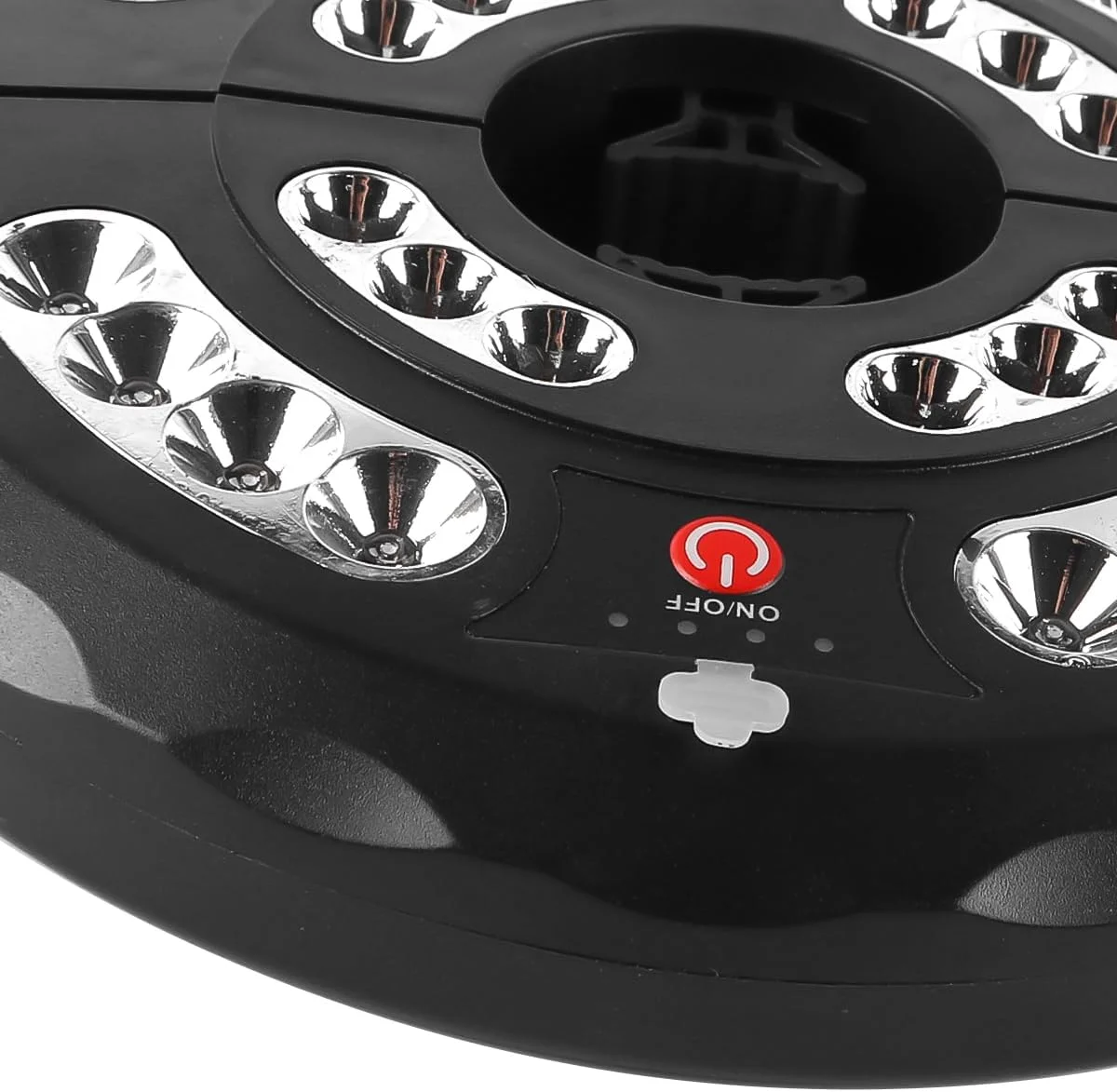 چراغ چتری قابل شارژ USB Gorise، ۴۰۰ لومن، ۲۸ چراغ، ضد آب، چراغ باغ با باتری ۲۲۰۰ میلی آمپر، ۳ حالت نوردهی و گیره قابل تنظیم برای کمپینگ، ساحل، پاسیو (سفید)