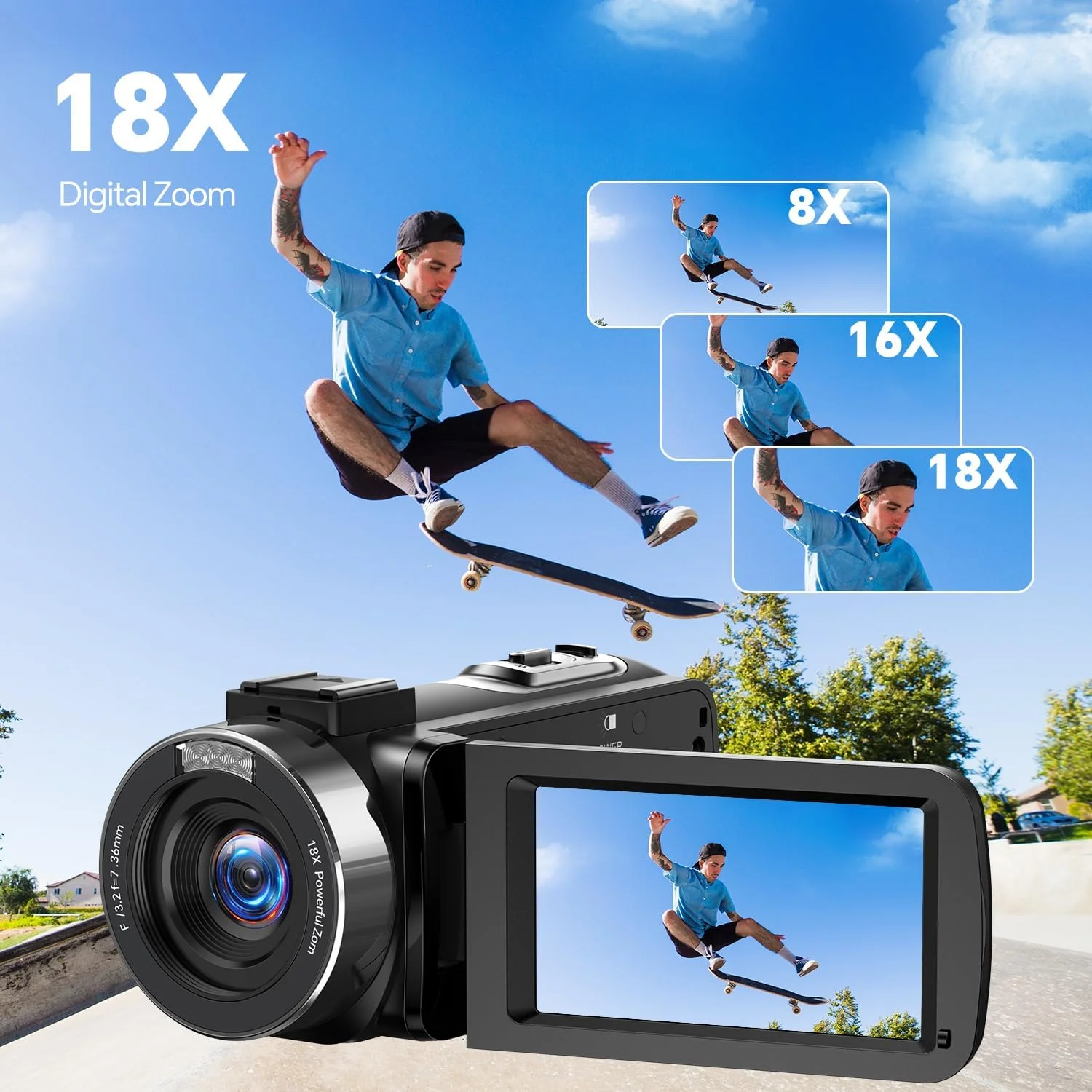 دوربین فیلمبرداری FIREFOTO 4K 42MP دوربین فیلمبرداری FIREFOTO 4K 42MP