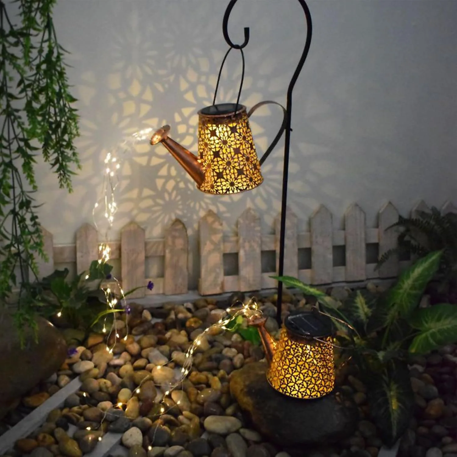 سر چراغ خورشیدی جایگزین | قطعات چراغ خورشیدی | پنل 8.5 سانتی متری ضد آب برای چتر پاسیو، حصار، باغ و گل ها