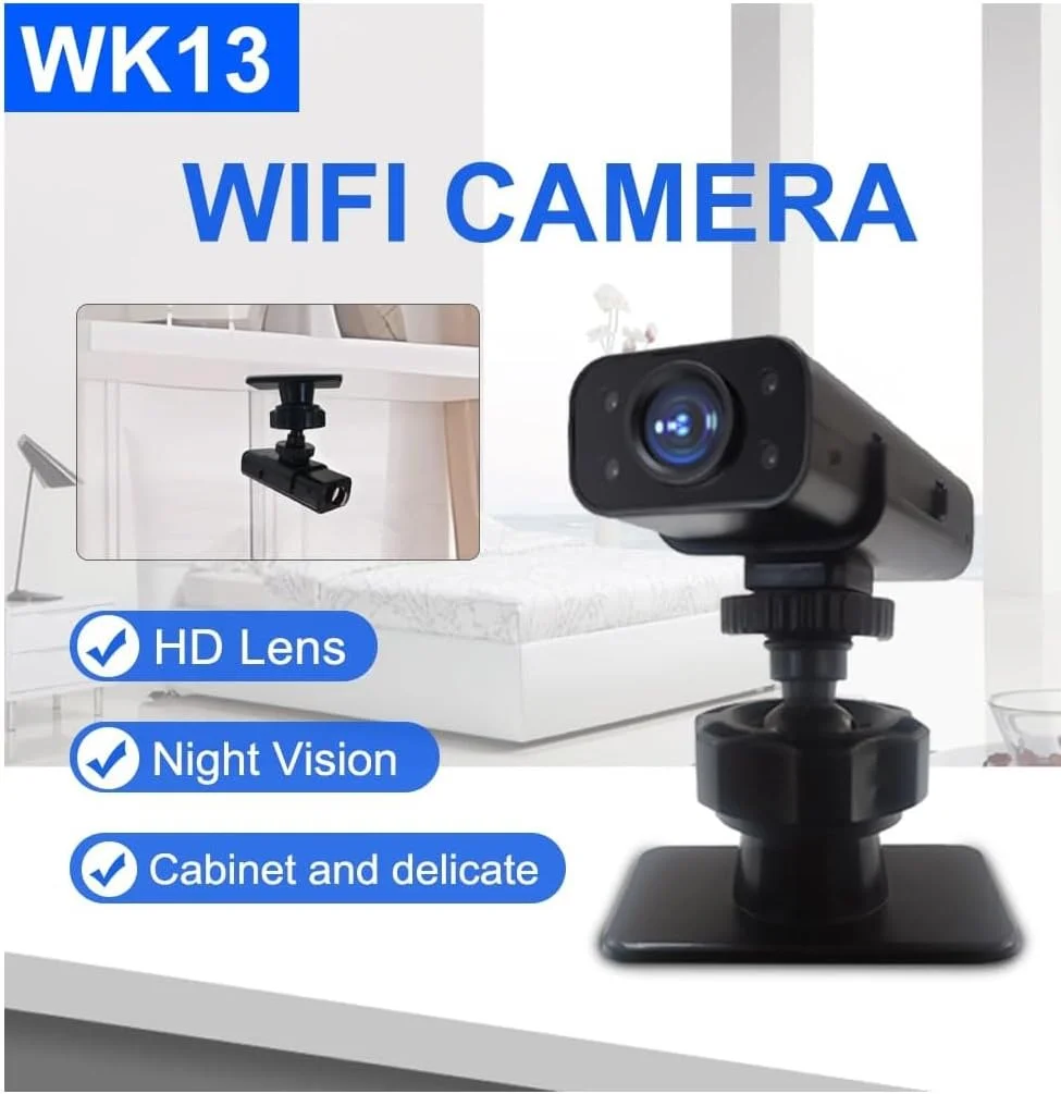 دوربین امنیتی خانگی Gulflink WK13، دوربین های کوچک وای فای، دوربین بی سیم داخلی، دید در شب مادون قرمز، دوربین مداربسته وای فای کوچک دوربین امنیتی خانگی Gulflink WK13، دوربین های کوچک وای فای، دوربین بی سیم داخلی، دید در شب مادون قرمز، دوربین مداربسته وای فای کوچک