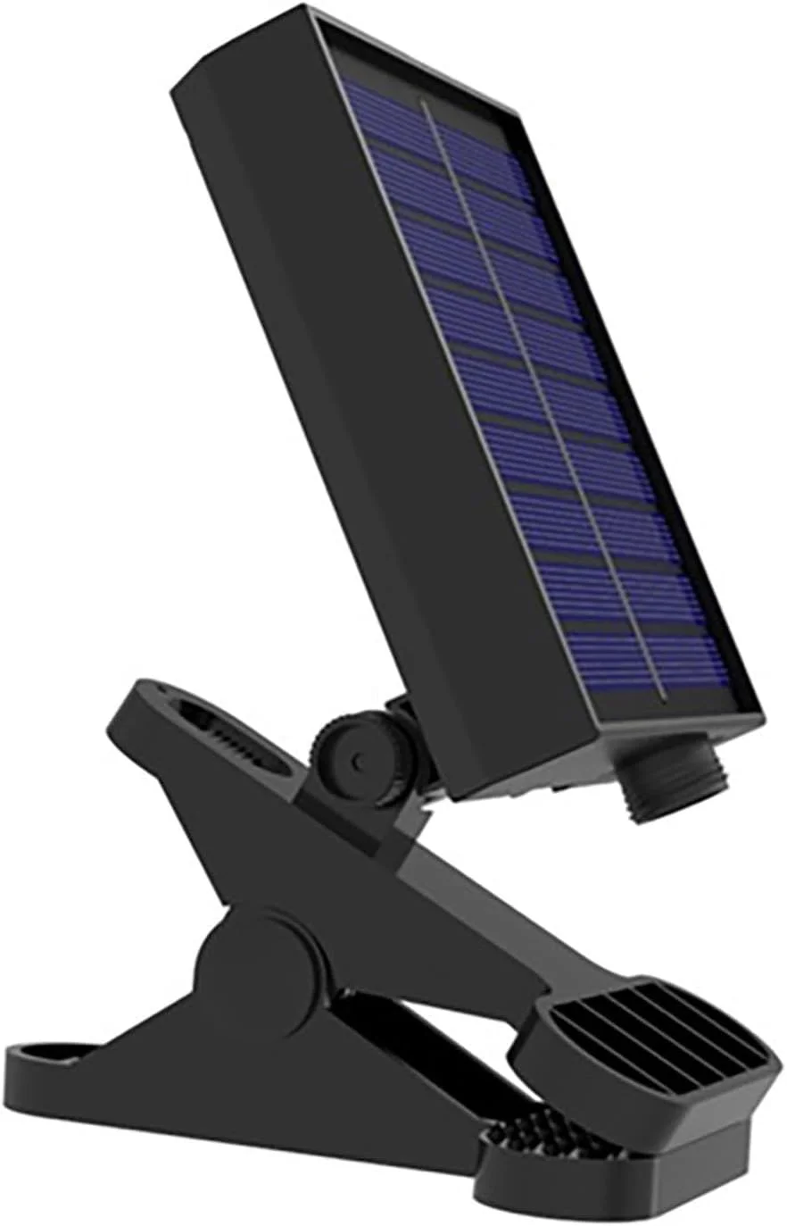 چراغ چادر، چراغ چتر فضای باز، 24 مهره، چراغ های رشته ای خورشیدی، گیره LED ضد آب با انرژی خورشیدی، چتر قابل شارژ، چراغ پاسیو برای ساحل، چادر، دکور مهمانی