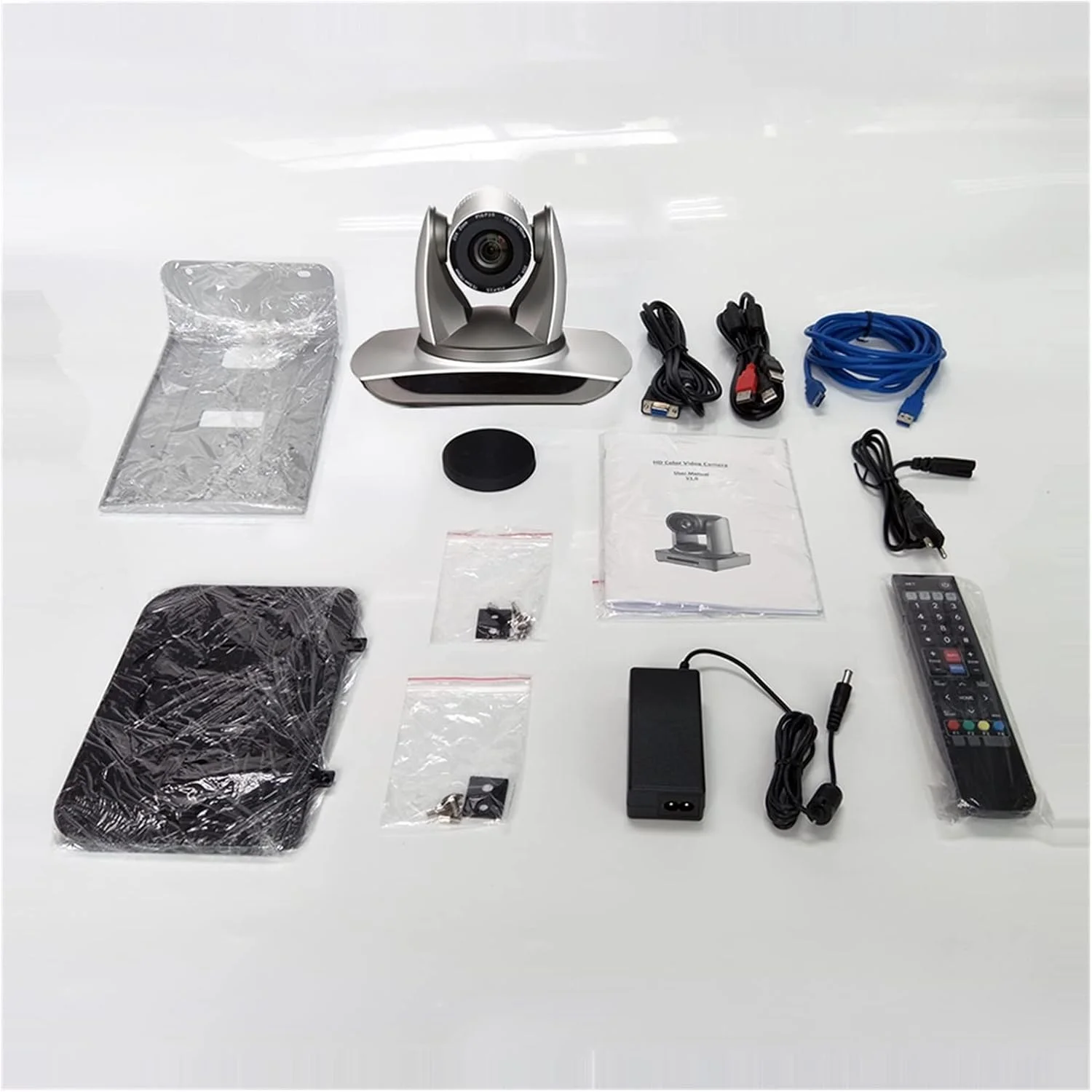 دوربین فیلمبرداری کنفرانس GZDcjsc 2MP 1080P60fps IP PTZ، دوربین فیلمبرداری کنفرانس ویدئویی صوتی شبکه RTSP RTMP Plug And Play با خروجی USB و HDMI (Ntsc) دوربین فیلمبرداری کنفرانس GZDcjsc 2MP 1080P60fps IP PTZ، دوربین فیلمبرداری کنفرانس ویدئویی صوتی شبکه RTSP RTMP Plug And Play با خروجی USB و HDMI (Ntsc)