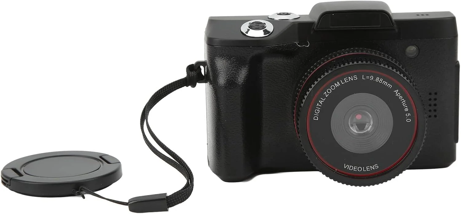 دوربین دیجیتال GOWENIC 1080P HD 16MP با صفحه نمایش LCD چرخان 180 درجه 2.4 اینچی، زوم دیجیتال 16X، ضبط حلقه ای و پایه پیچ 1/4 اینچی برای ضبط در یوتیوب دوربین دیجیتال GOWENIC 1080P HD 16MP با صفحه نمایش LCD چرخان 180 درجه 2.4 اینچی، زوم دیجیتال 16X، ضبط حلقه ای و پایه پیچ 1/4 اینچی برای ضبط در یوتیوب