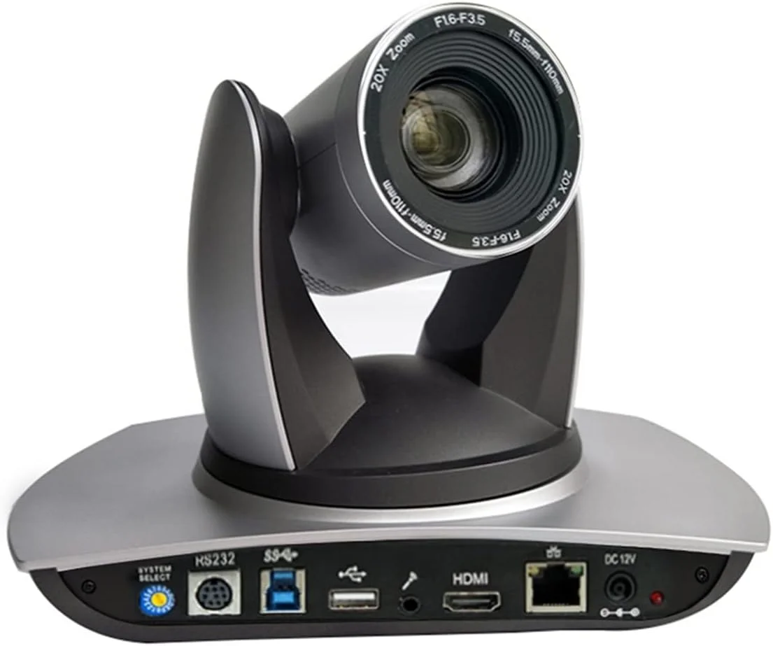 دوربین فیلمبرداری کنفرانس GZDcjsc 2MP 1080P60fps IP PTZ، دوربین فیلمبرداری کنفرانس ویدئویی صوتی شبکه RTSP RTMP Plug And Play با خروجی USB و HDMI (Pal) دوربین فیلمبرداری کنفرانس GZDcjsc 2MP 1080P60fps IP PTZ، دوربین فیلمبرداری کنفرانس ویدئویی صوتی شبکه RTSP RTMP Plug And Play با خروجی USB و HDMI (Pal)