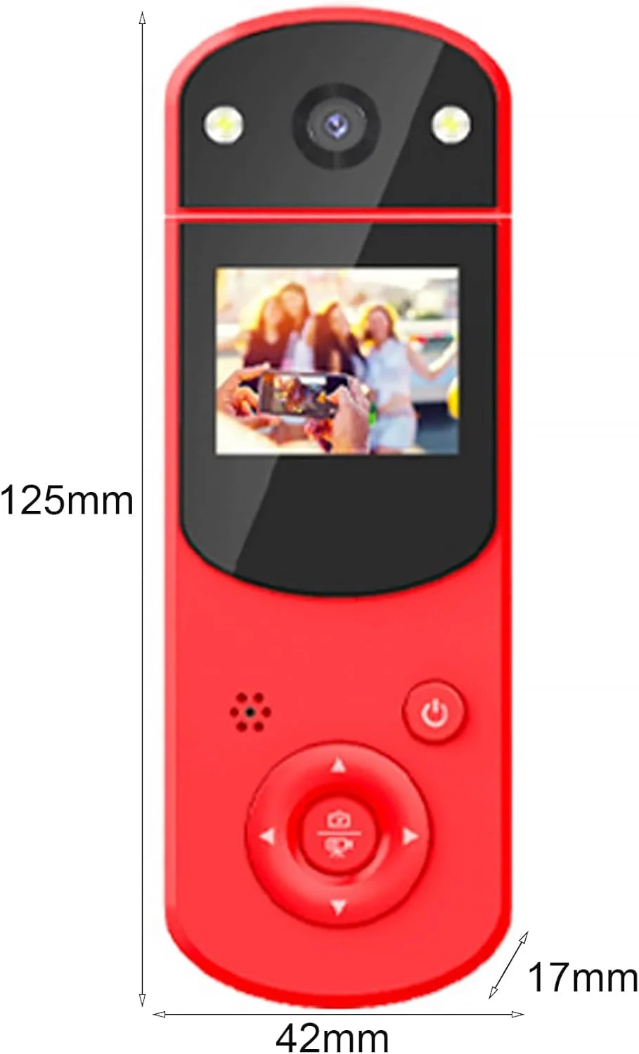 دوربین فیلمبرداری دستی با نور تکمیلی و صفحه نمایش IPS 1080P مناسب برای دفتر کار - قرمز دوربین فیلمبرداری دستی با نور تکمیلی و صفحه نمایش IPS 1080P مناسب برای دفتر کار - قرمز