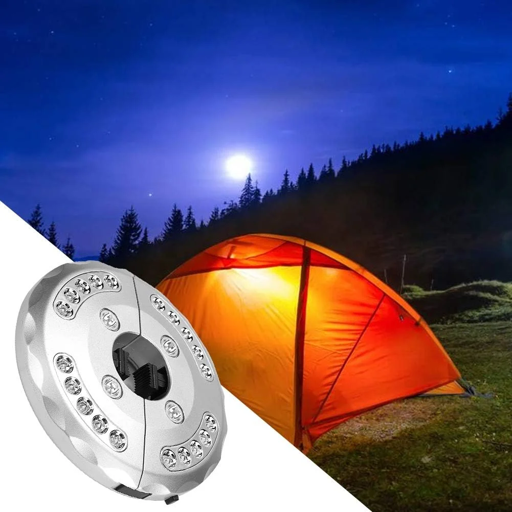 چراغ چادر LED مدل 24+4، چراغ قابل حمل میله چتر با گیره قابل تنظیم برای فعالیت های فضای باز، چترهای پاسیو، کمپینگ (نقره ای) چراغ چادر LED مدل 24+4، چراغ قابل حمل میله چتر با گیره قابل تنظیم برای فعالیت های فضای باز، چترهای پاسیو، کمپینگ (نقره ای)