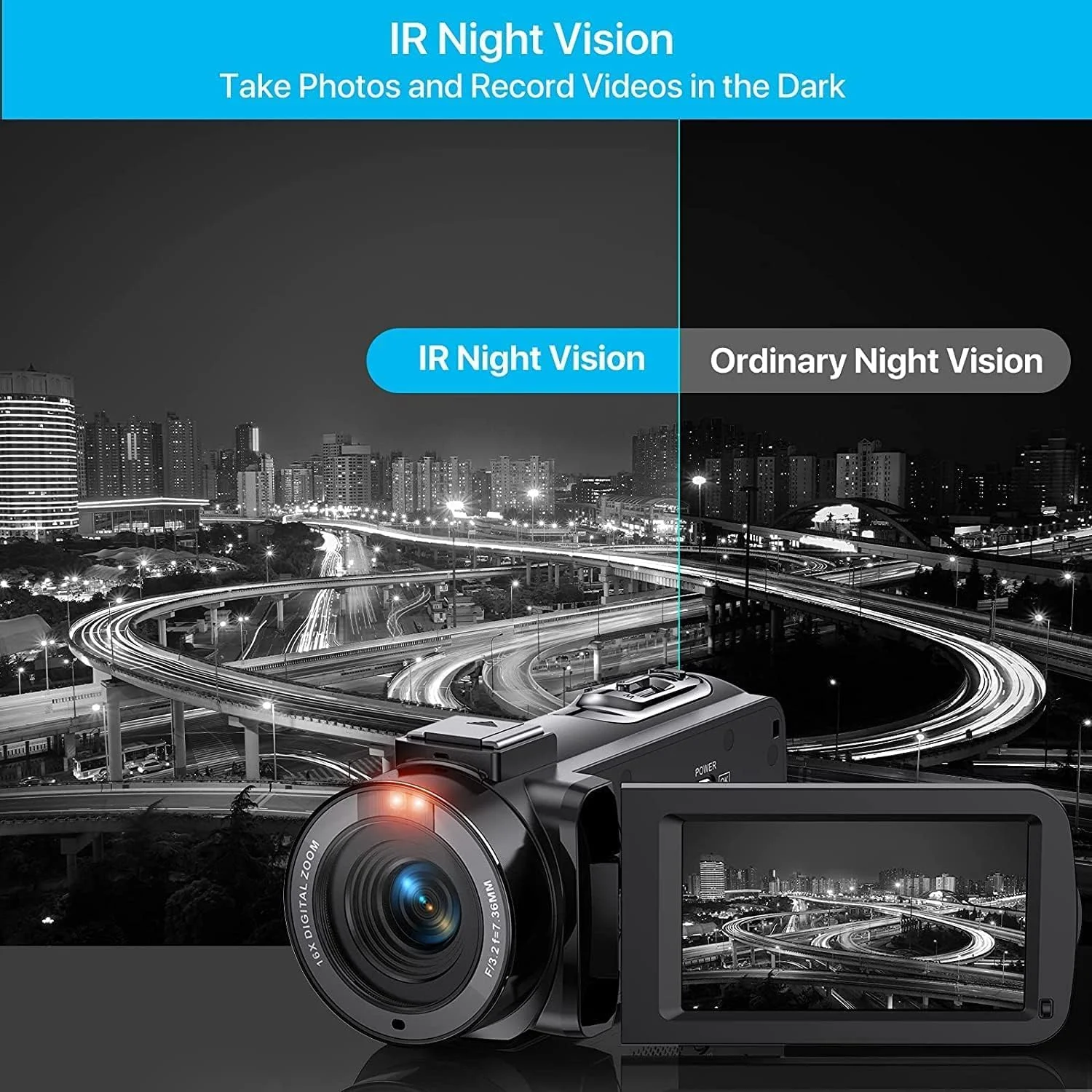 دوربین فیلمبرداری IXNAIQY 1080P 30FPS 36MP مناسب برای ولاگ و یوتیوب، دید در شب، صفحه نمایش 3.0 اینچی IPS، زوم دیجیتال 16X به همراه کنترل از راه دور و 2 باتری دوربین فیلمبرداری IXNAIQY 1080P 30FPS 36MP مناسب برای ولاگ و یوتیوب، دید در شب، صفحه نمایش 3.0 اینچی IPS، زوم دیجیتال 16X به همراه کنترل از راه دور و 2 باتری