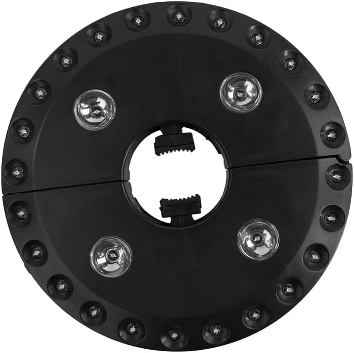 چراغ چتری سارینی، چراغ چتر پاسیو، 3 حالت روشنایی، بی سیم، 28 چراغ LED، 200 لومن، چراغ میله چتر برای چترهای پاسیو، چادرهای کمپینگ