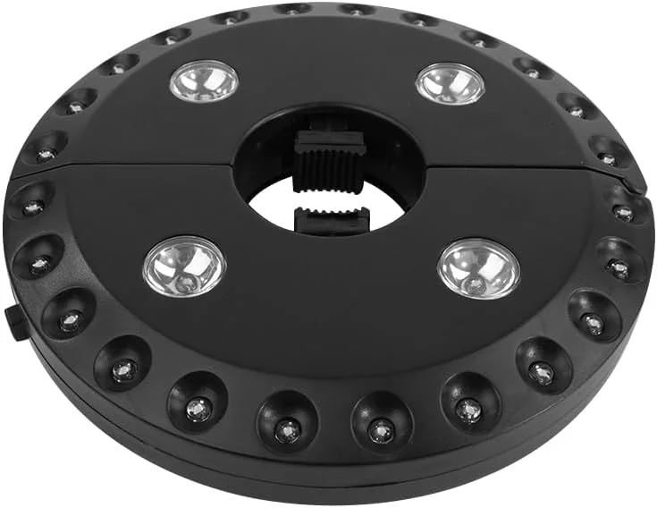 چراغ چتری سارینی، چراغ چتر پاسیو، 3 حالت روشنایی، بی سیم، 28 چراغ LED، 200 لومن، چراغ میله چتر برای چترهای پاسیو، چادرهای کمپینگ