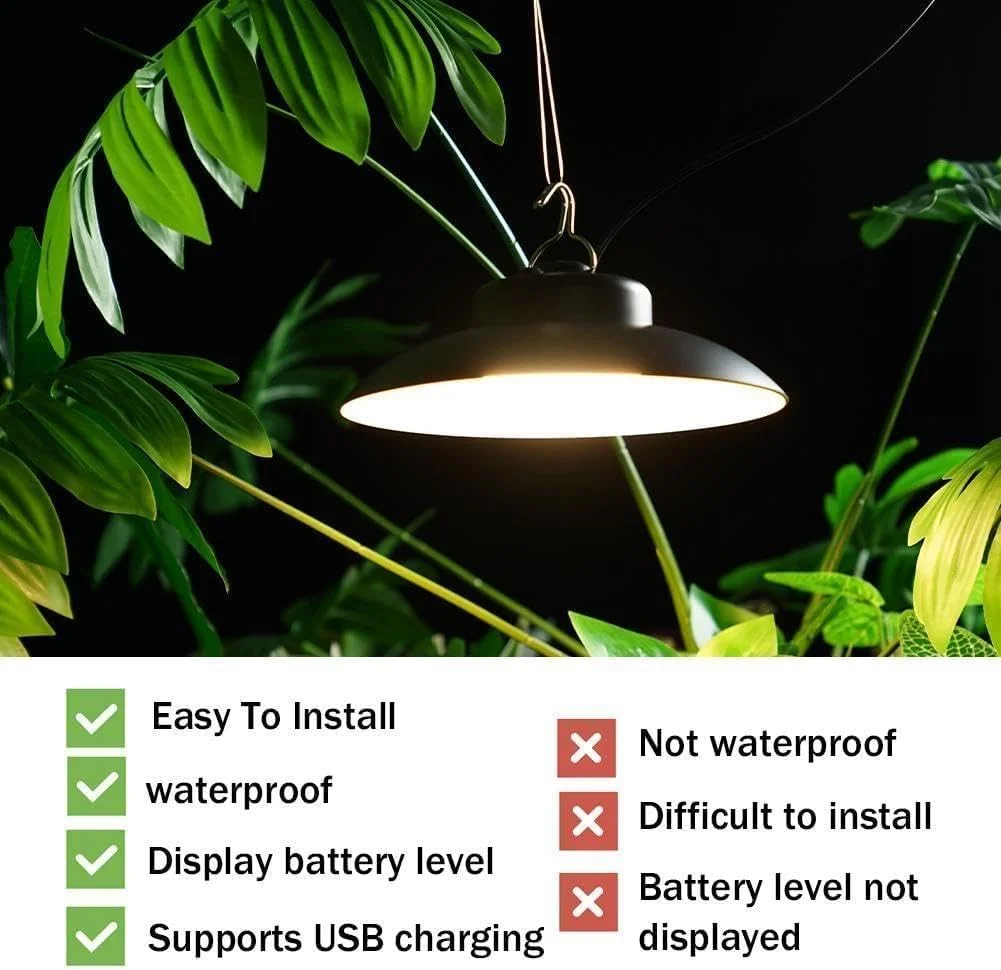 چراغ چتر آفتابی خورشیدی، قابل حمل برای فضای باز، چادر کمپینگ، چتر سایه ساحلی، نور گرم چراغ چتر آفتابی خورشیدی، قابل حمل برای فضای باز، چادر کمپینگ، چتر سایه ساحلی، نور گرم