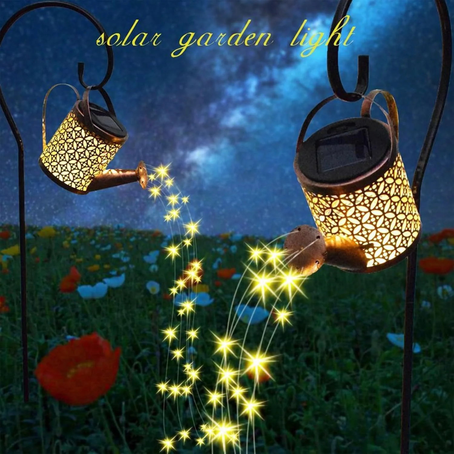 سر چراغ خورشیدی جایگزین - قطعات چراغ خورشیدی | پنل 8.5 سانتی‌متری ضد آب برای چتر پاسیو، حصار، باغ، گل‌ها