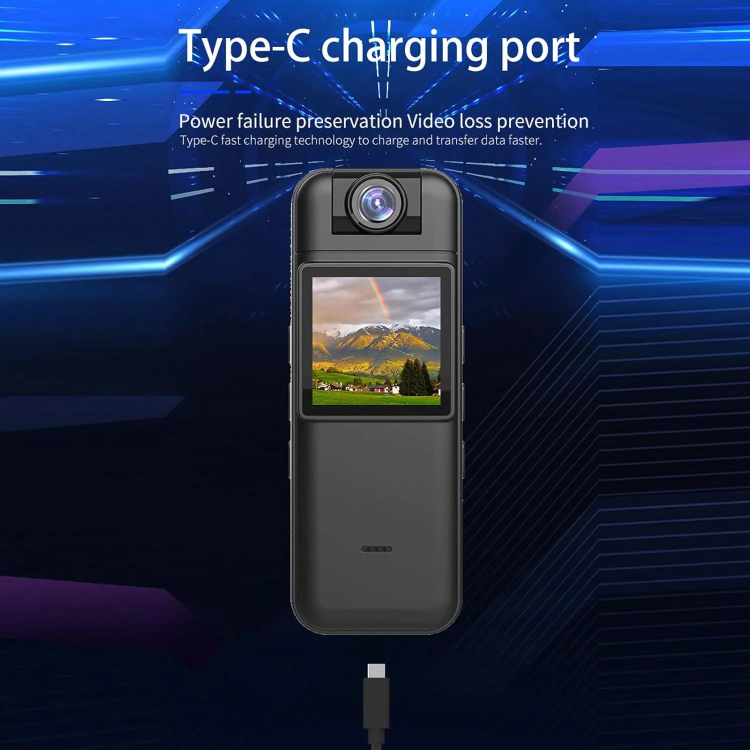 دستگاه ضبط ویدئویی قابل حمل Kikumi 1080P، ضبط Full HD، جذب مغناطیسی، مادون قرمز، بی سیم، WiFi، دوربین فیلمبرداری بدنه دستگاه ضبط ویدئویی قابل حمل Kikumi 1080P، ضبط Full HD، جذب مغناطیسی، مادون قرمز، بی سیم، WiFi، دوربین فیلمبرداری بدنه