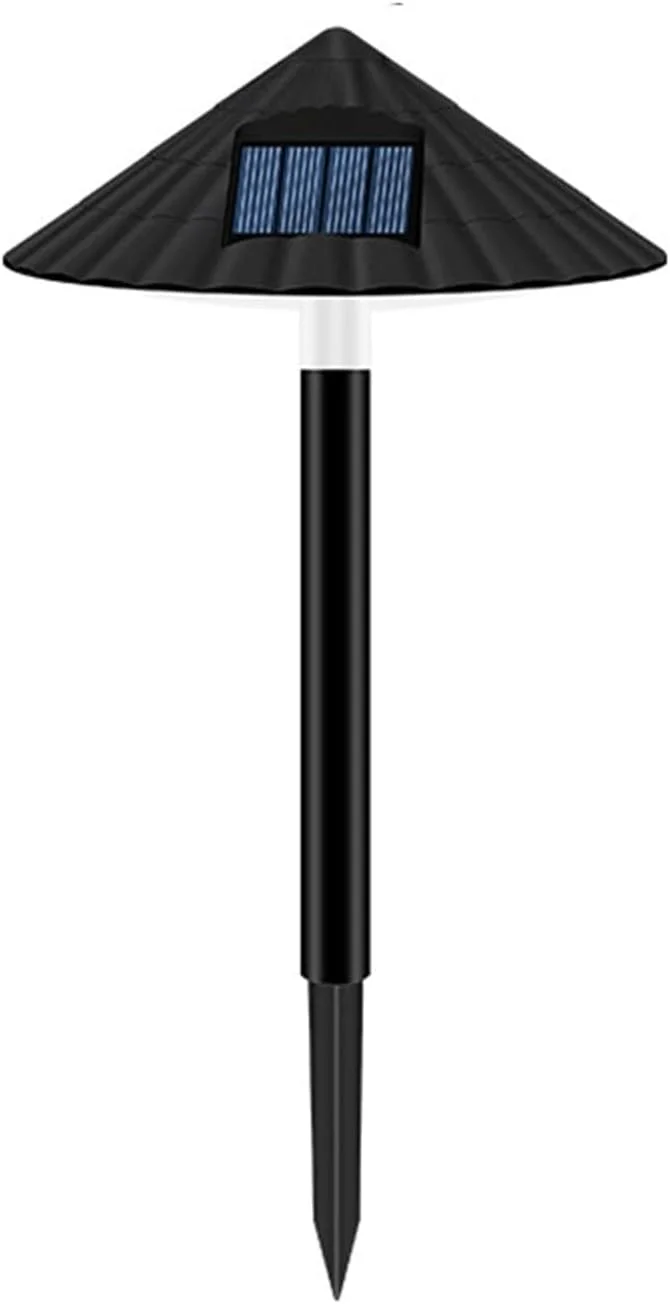 چراغ های خورشیدی باغی TEDNIDS، چراغ های چتری خورشیدی فضای باز، کنترل روشنایی فضای باز، ضد آب ABS، چراغ های تزئینی چمن