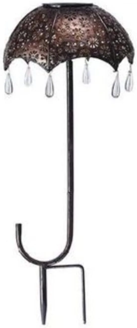 چراغ باغی خورشیدی LED، چراغ چتری هنری خورشیدی، چراغ مسیر ضد آب خورشیدی مناسب برای دکوراسیون پاسیو، راهرو و پیاده‌رو