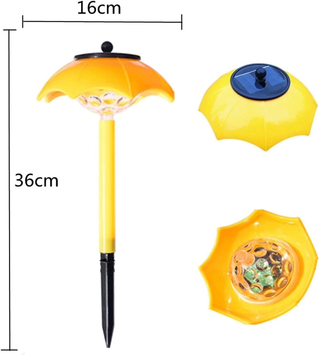 چراغ های خورشیدی باغی TEDNIDS، چراغ های چتری خورشیدی فضای باز، کنترل روشنایی فضای باز، ضد آب ABS، چراغ های تزئینی چمن چراغ های خورشیدی باغی TEDNIDS، چراغ های چتری خورشیدی فضای باز، کنترل روشنایی فضای باز، ضد آب ABS، چراغ های تزئینی چمن