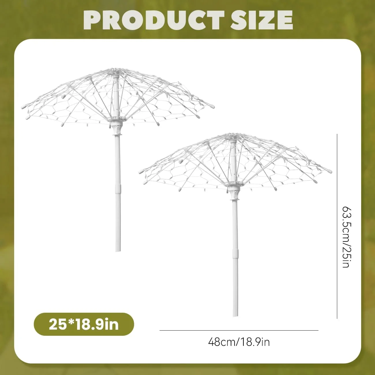 چراغ های خورشیدی باغی مناسب فضای باز، چراغ تزئینی چتری ضد آب IP65، دکور باغی چراغ محوطه سازی، تزئینات رنگارنگ بیرونی برای چمن، حیاط خلوت، پاسیو (نور گرم) چراغ های خورشیدی باغی مناسب فضای باز، چراغ تزئینی چتری ضد آب IP65، دکور باغی چراغ محوطه سازی، تزئینات رنگارنگ بیرونی برای چمن، حیاط خلوت، پاسیو (نور گرم)