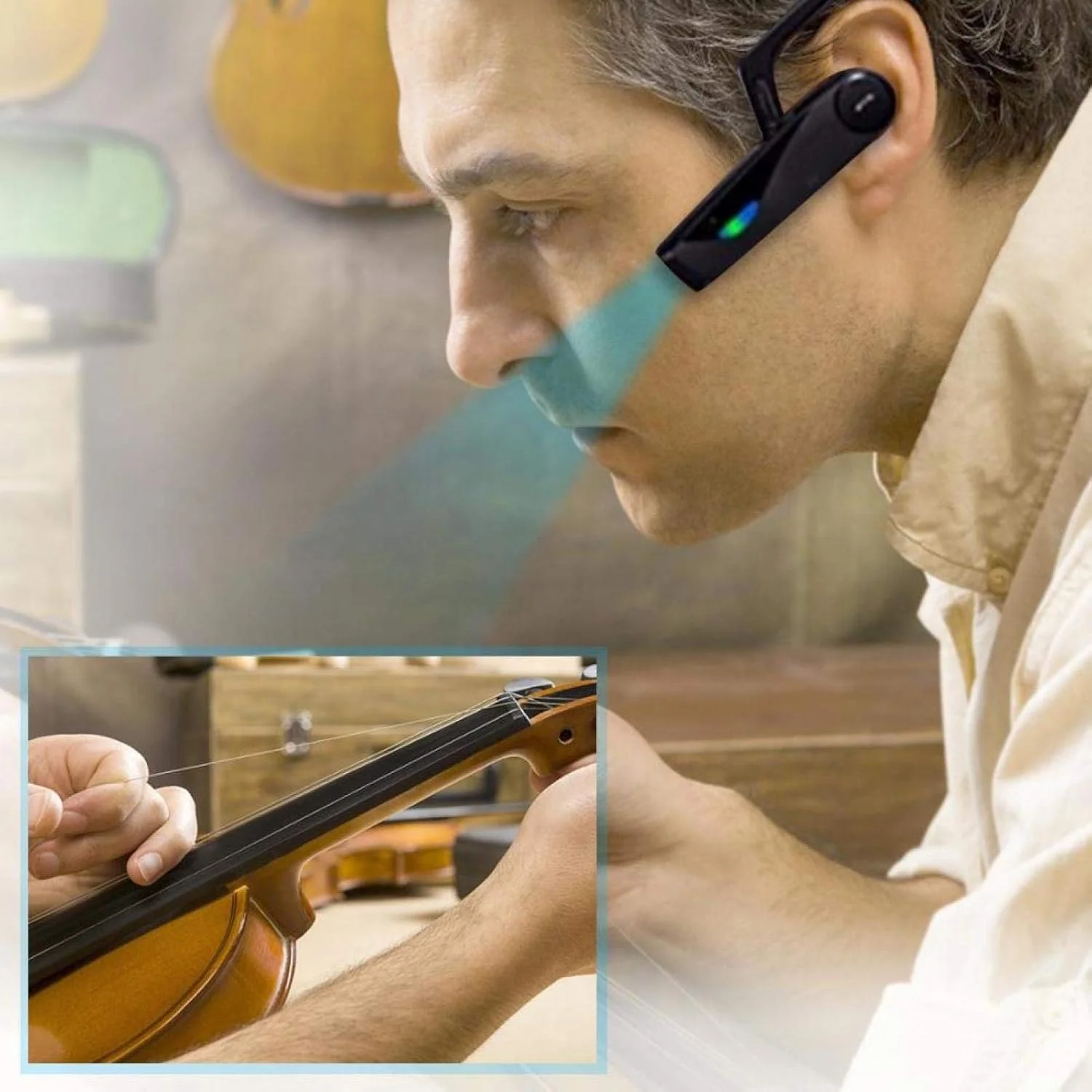 دوربین فیلمبرداری سر، دوربین فیلمبرداری دیجیتال 4K/25fps 400W WiFi با کنترل از راه دور 2.4G، دوربین فیلمبرداری Vlog دوربین سر هندزفری