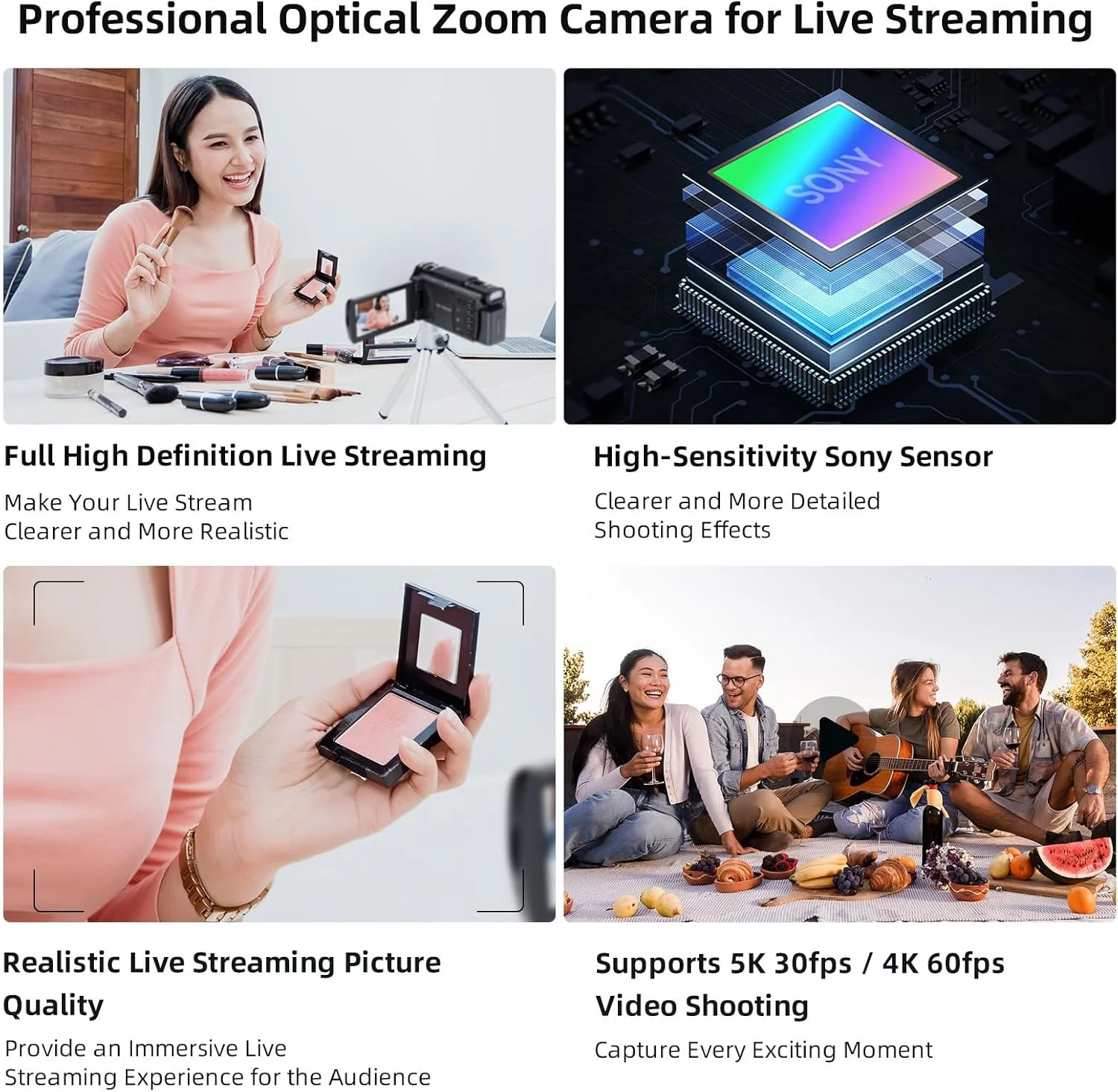 دوربین فیلمبرداری 5K مدل ORDRO HDR-XV80 با صفحه نمایش چرخان 3.5 اینچی، دوربین فیلمبرداری 4K Ultra HD با کیفیت 48 مگاپیکسل، پخش زنده، زوم اپتیکال 12 برابر، دوربین فیلمبرداری دیجیتال با کنترل از راه دور و 2 باتری دوربین فیلمبرداری 5K مدل ORDRO HDR-XV80 با صفحه نمایش چرخان 3.5 اینچی، دوربین فیلمبرداری 4K Ultra HD با کیفیت 48 مگاپیکسل، پخش زنده، زوم اپتیکال 12 برابر، دوربین فیلمبرداری دیجیتال با کنترل از راه دور و 2 باتری