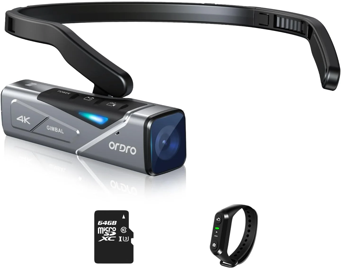 دوربین فیلمبرداری 4K 60FPS مدل ORDRO EP7، دوربین فیلمبرداری نصب شده روی سر، کنترل برنامه Wi-Fi، تثبیت کننده گیمبال 2 محوره با کنترل از راه دور، کارت حافظه 64 گیگابایتی دوربین فیلمبرداری 4K 60FPS مدل ORDRO EP7، دوربین فیلمبرداری نصب شده روی سر، کنترل برنامه Wi-Fi، تثبیت کننده گیمبال 2 محوره با کنترل از راه دور، کارت حافظه 64 گیگابایتی